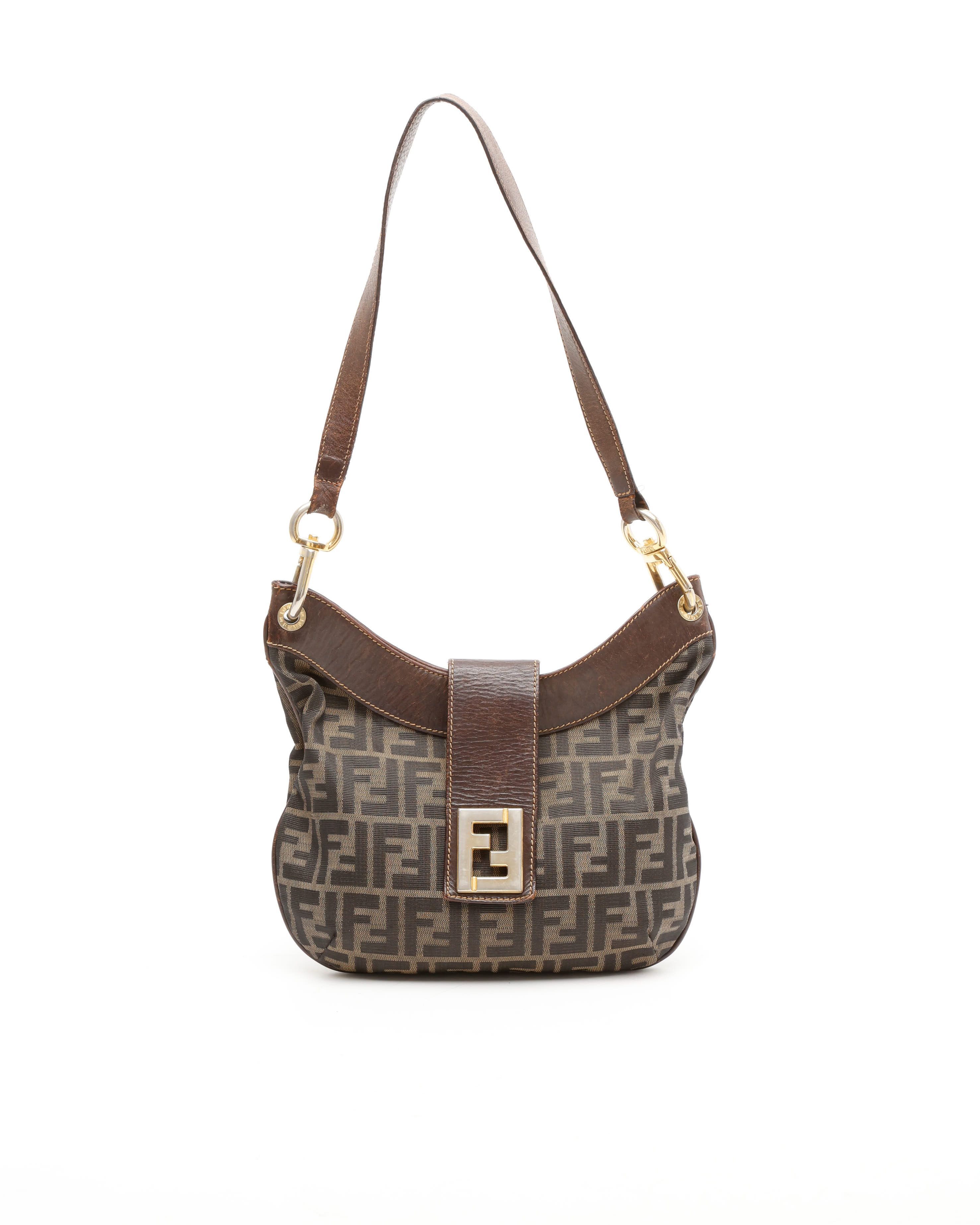 Fendi Zucca Shoulder Bag