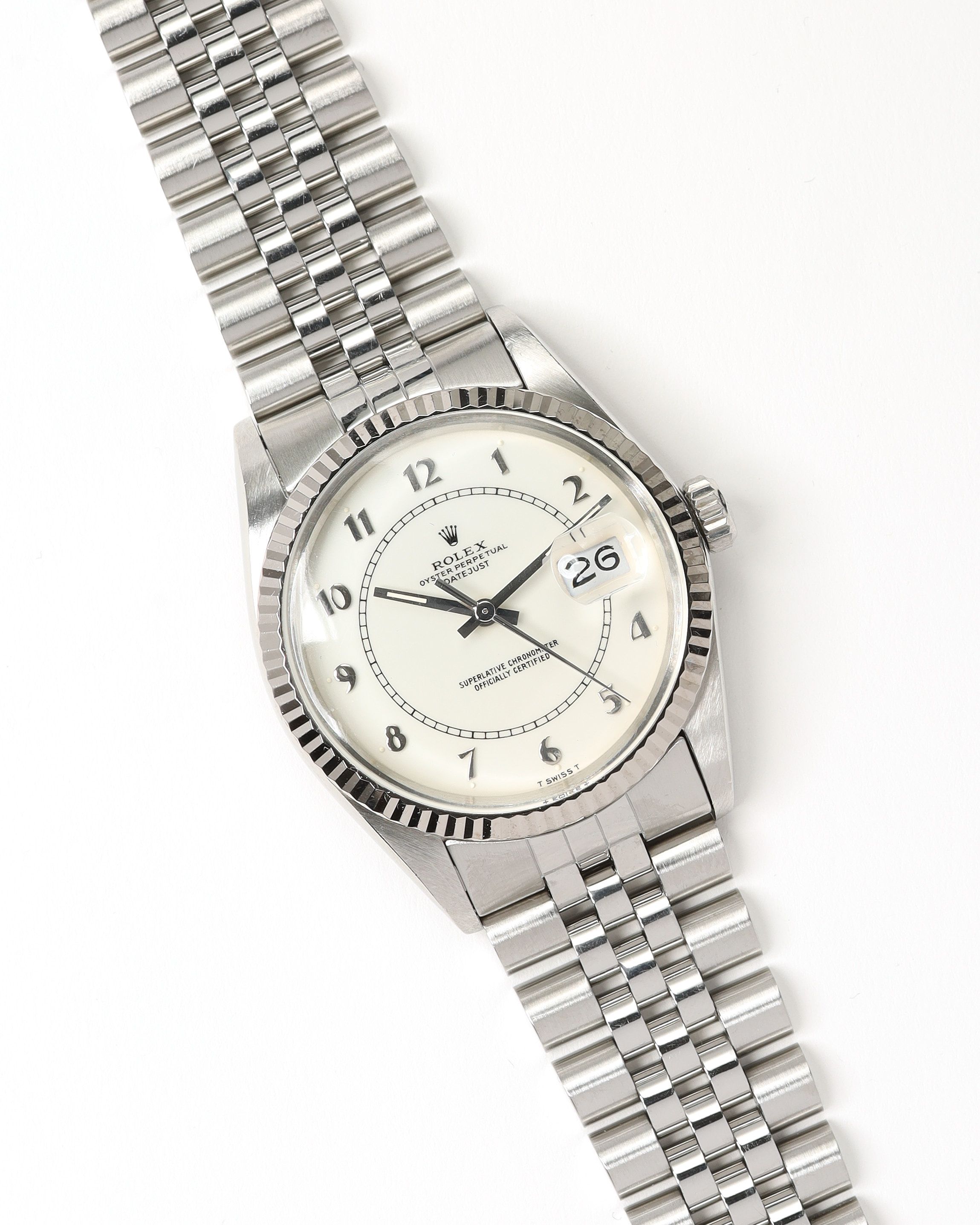 Rolex Datejust 36mm Rare Boiler Gauge 1985 Watch