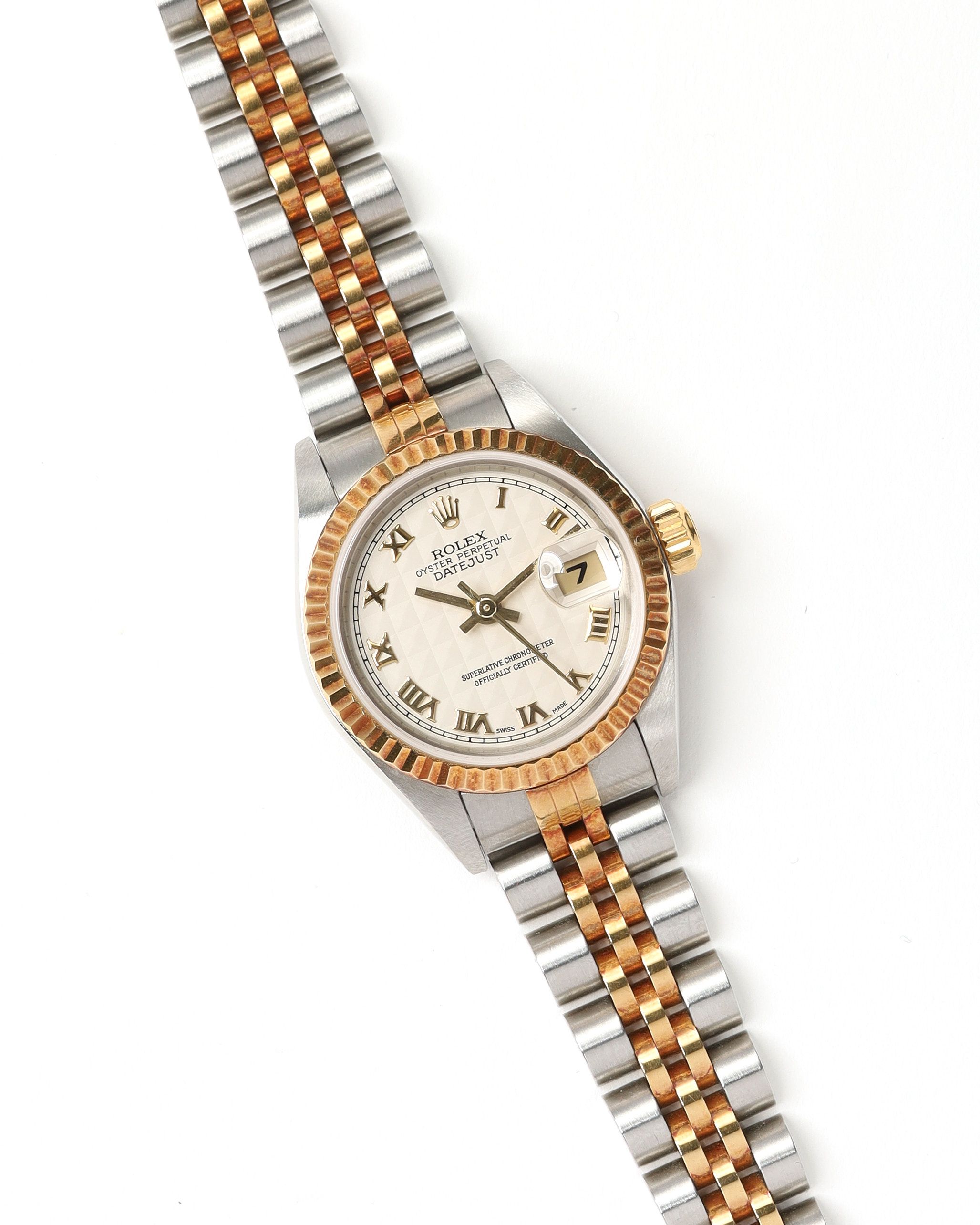 Rolex LadyDatejust 26mm Rare Pyramid Dial 2002 Watch