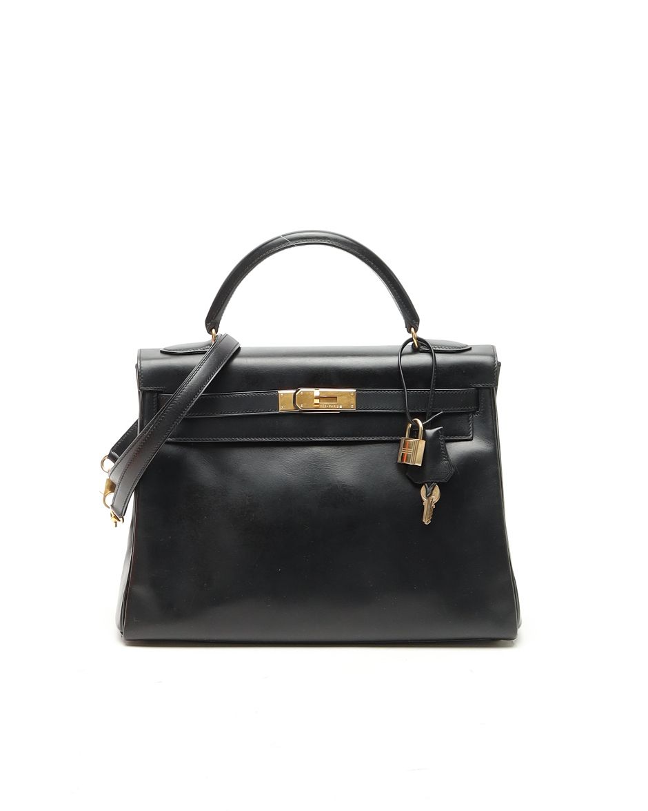 Hermès Kelly 32 Box Retourne Bag