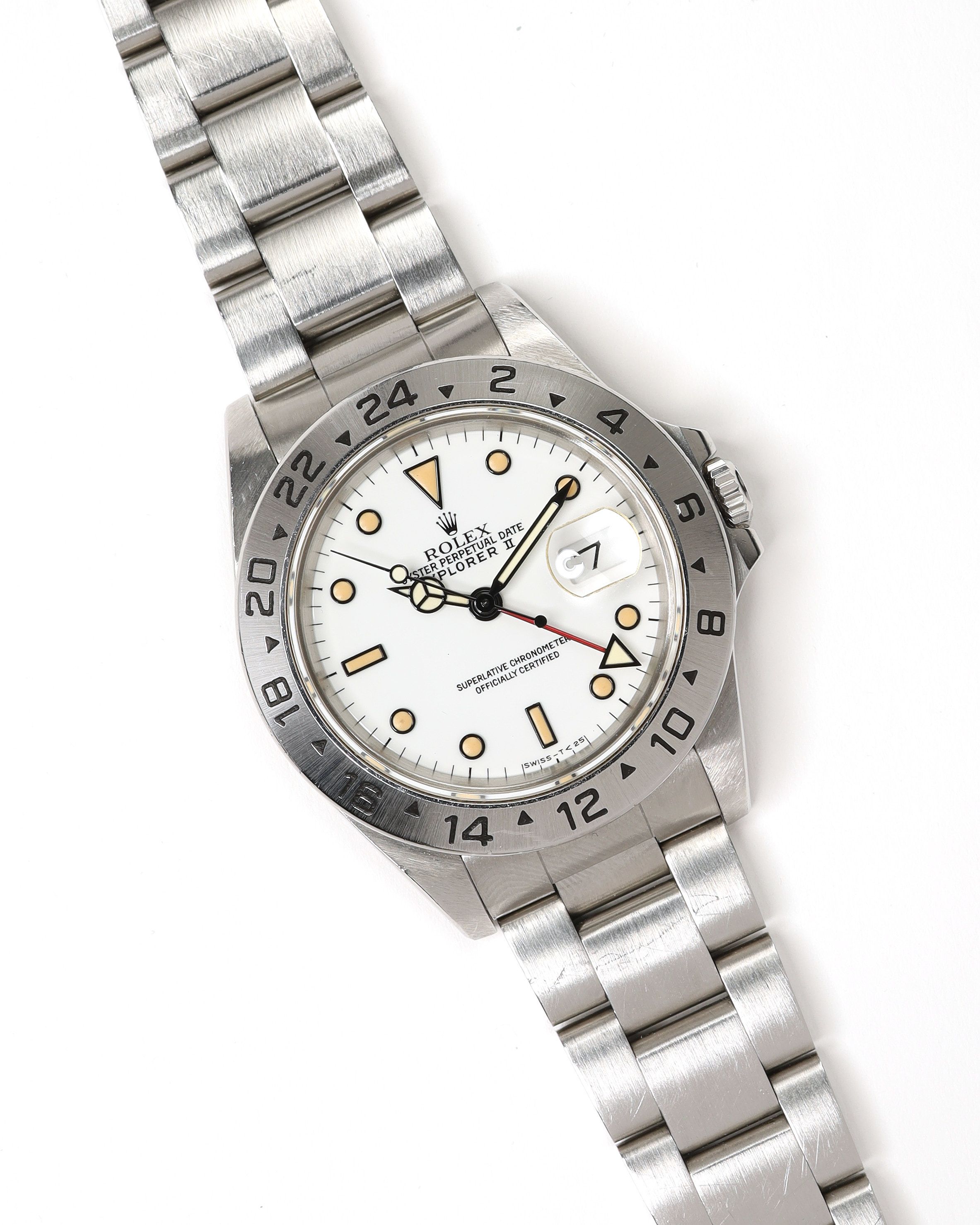 Rolex Explorer II 40mm Chicchi Di Mais 1991 Watch