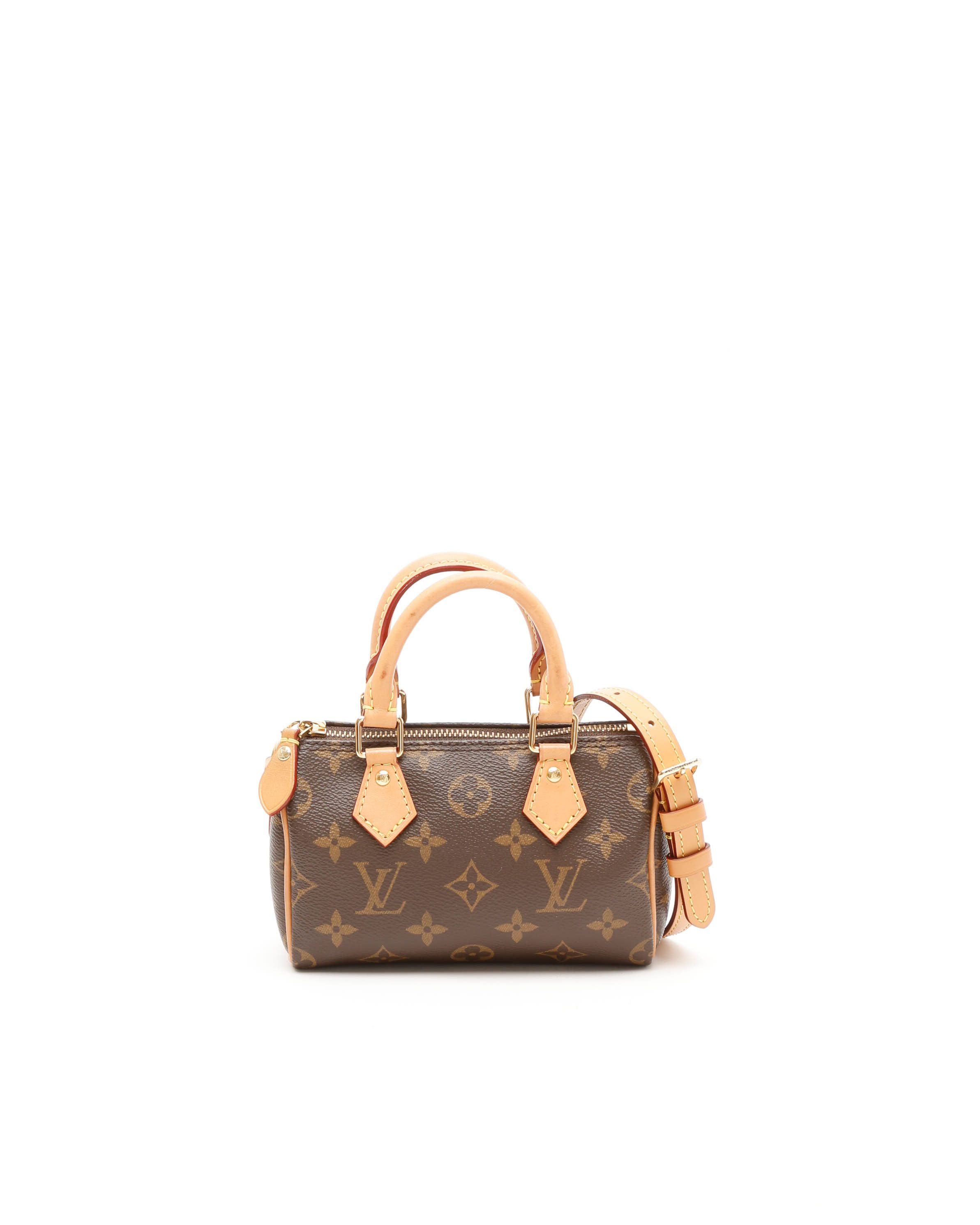 Louis Vuitton Monogram Nano Speedy Bandoulière Bag
