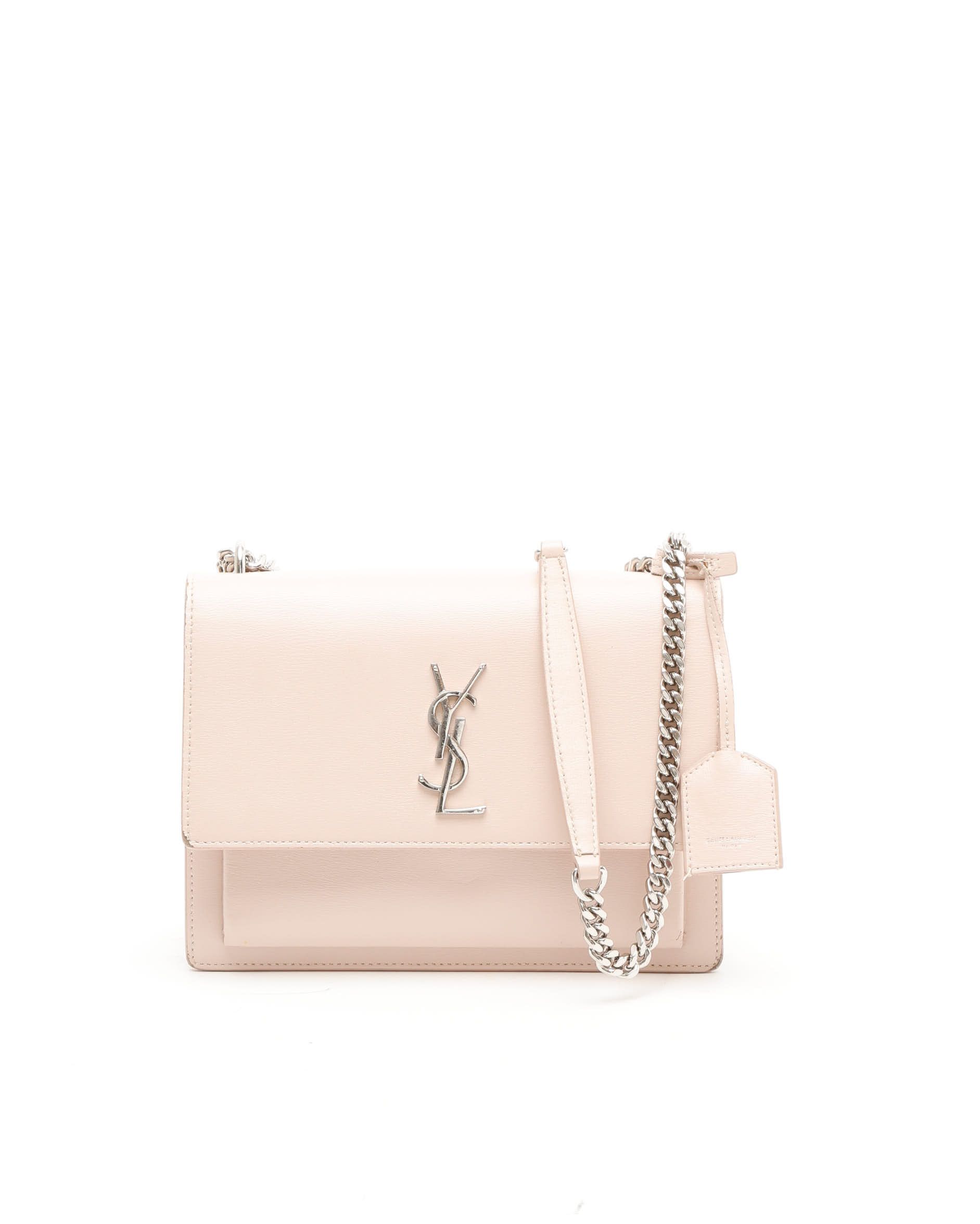Saint Laurent Medium Sunset Bag In Pink