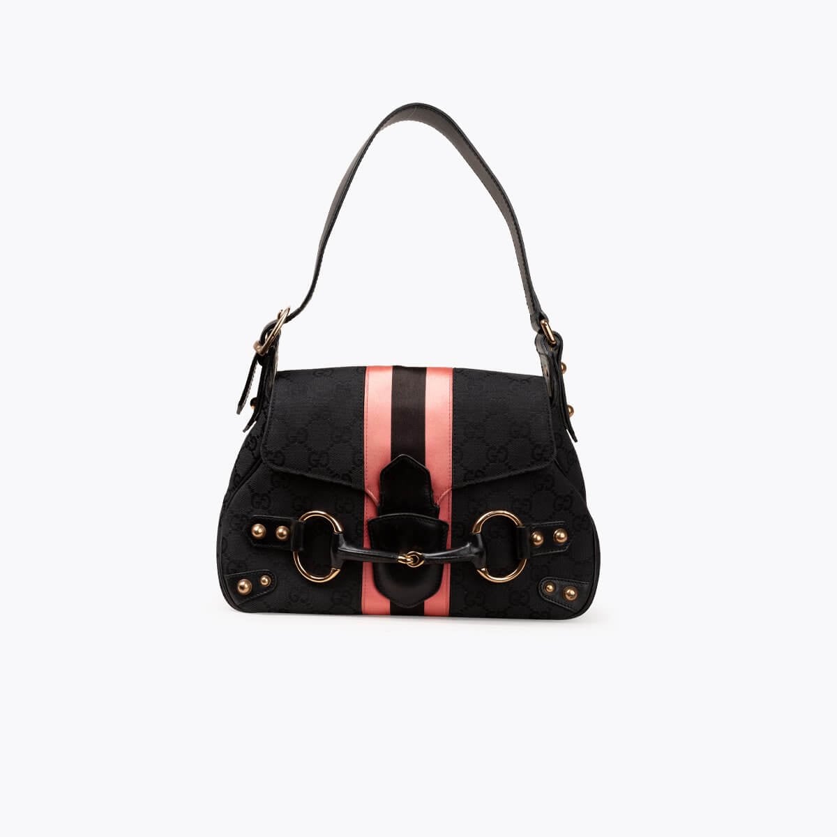 GUCCI Horsebit Shoulder Bag