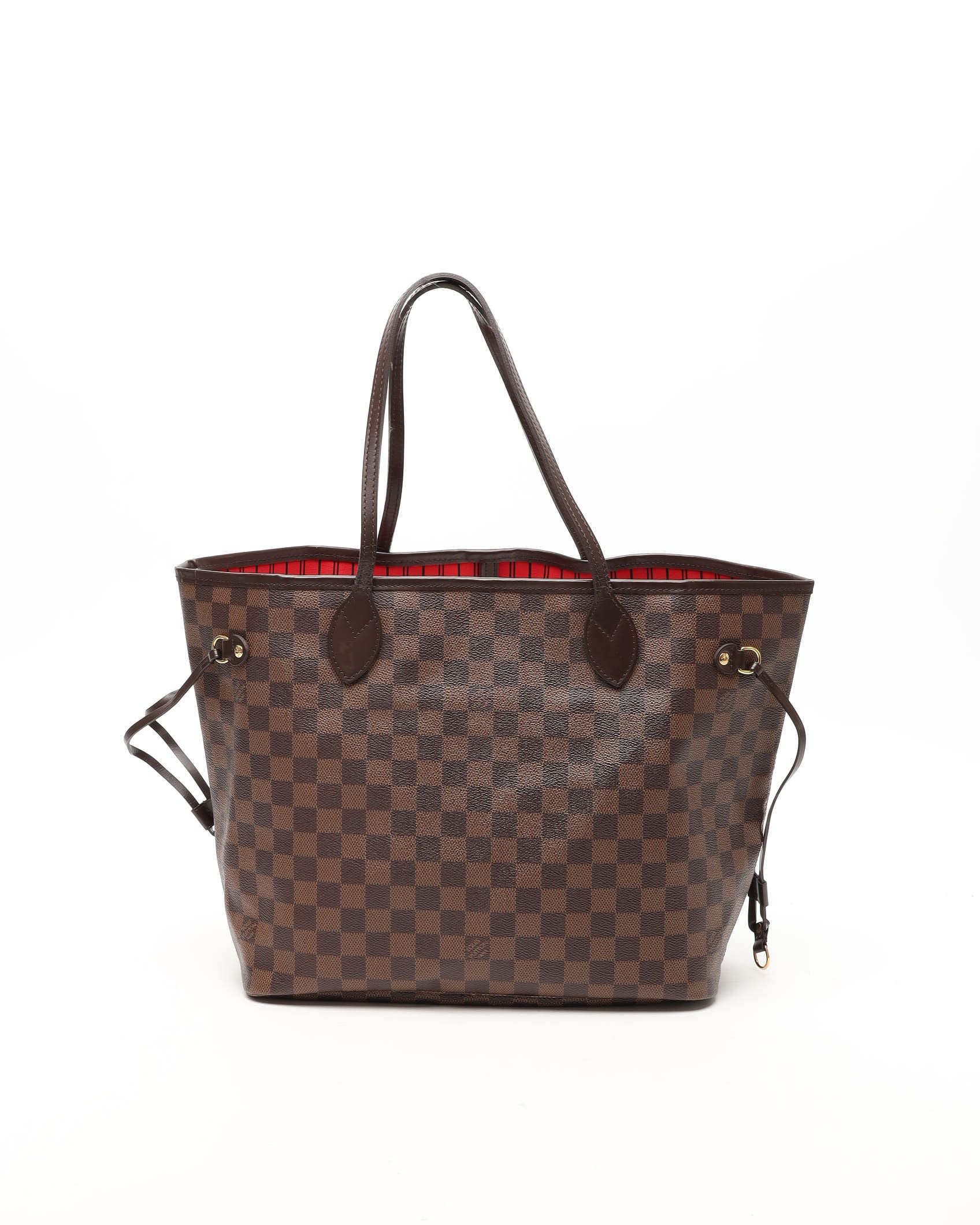 Louis Vuitton Damier Neverfull MM Tote Bag