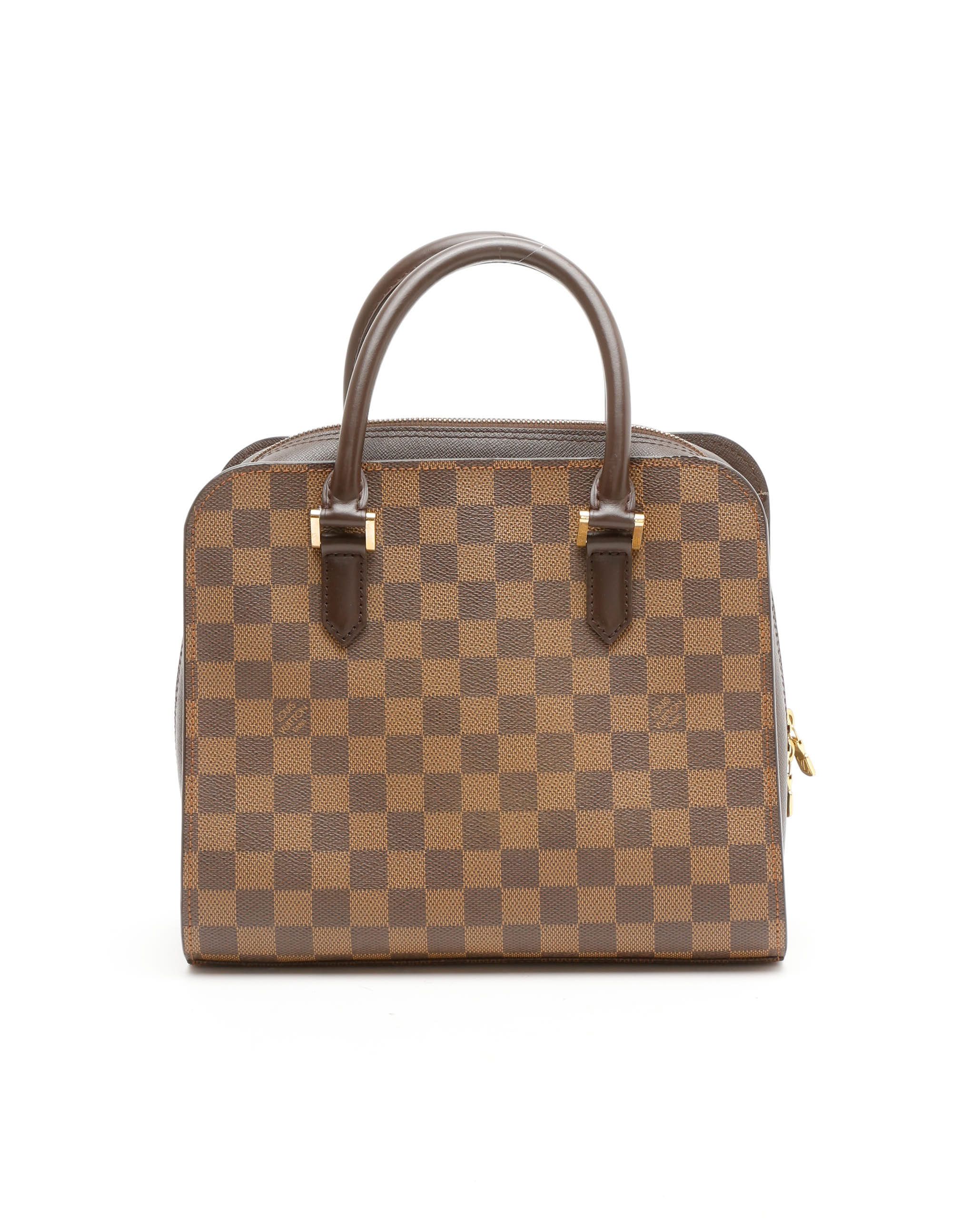 Louis Vuitton Damier Ebene Triana Handbag