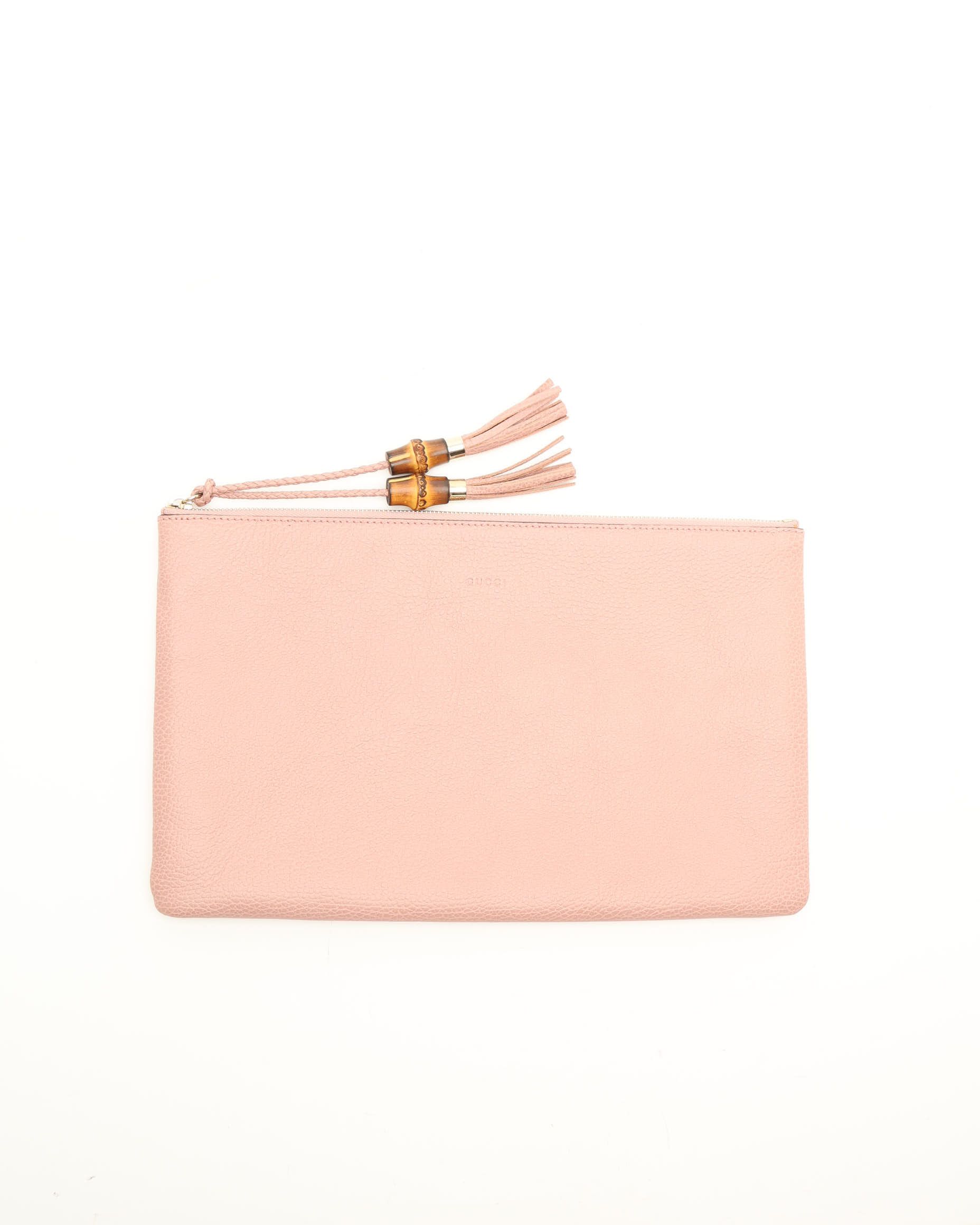 Gucci Bamboo Clutch Bag
