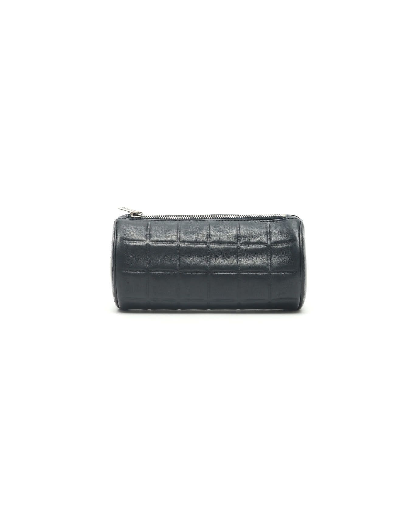 Chanel Chocolate Bar Lambskin Pouch