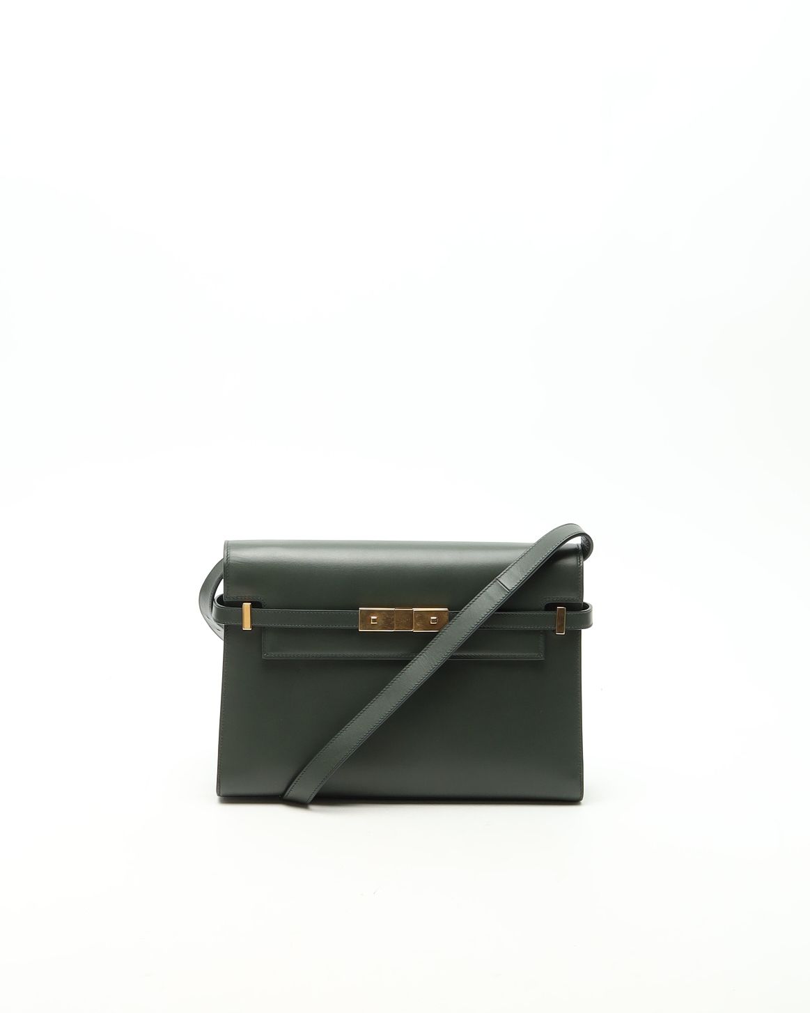 Saint Laurent Manhattan Bag In Green