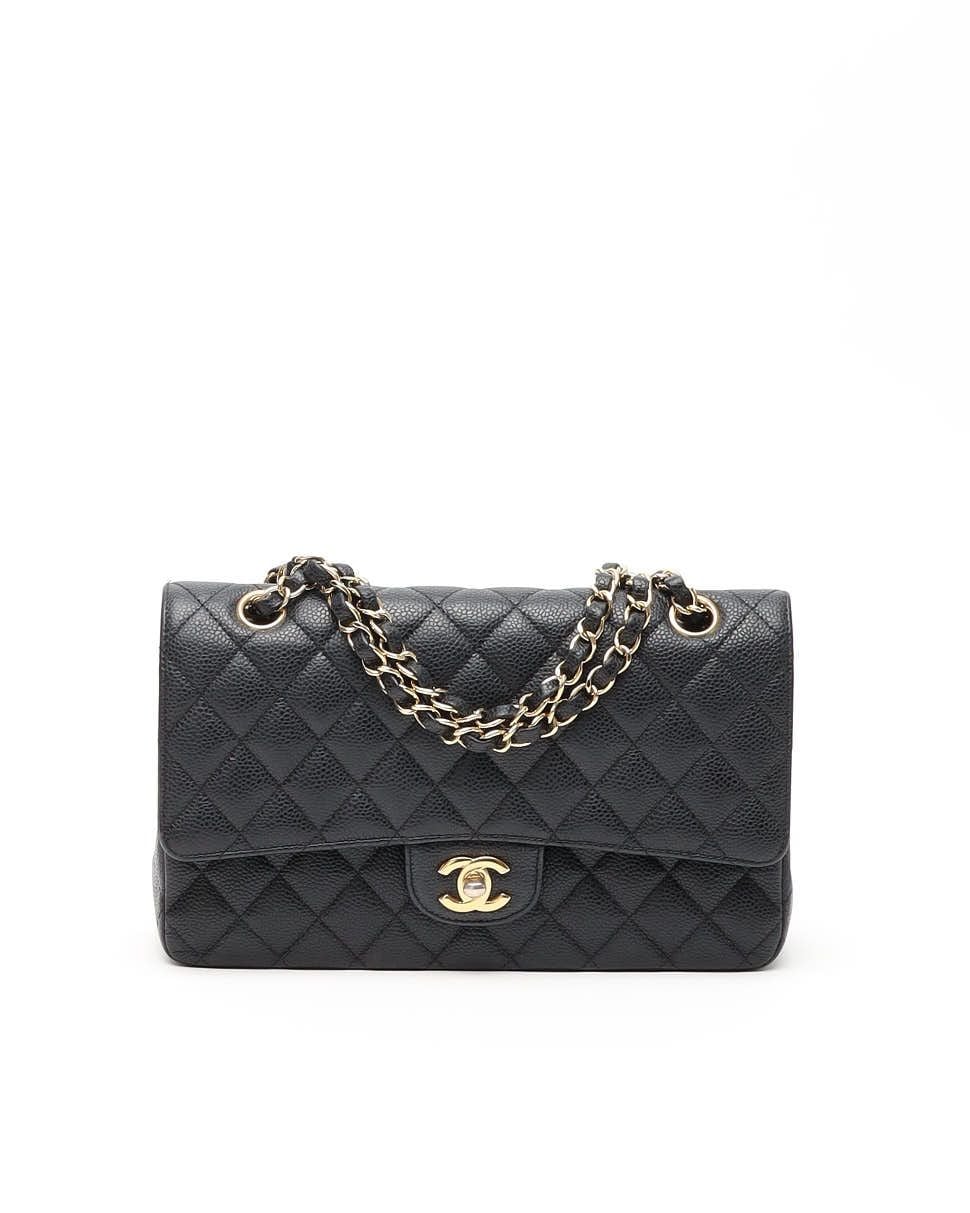 Chanel Classic Medium Caviar Double Flap Bag