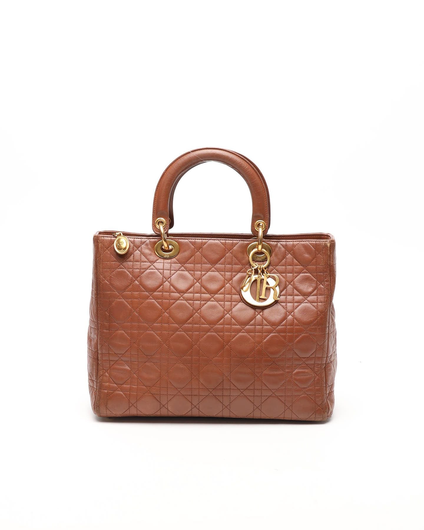 Christian Dior Cannage Lady Dior Bag