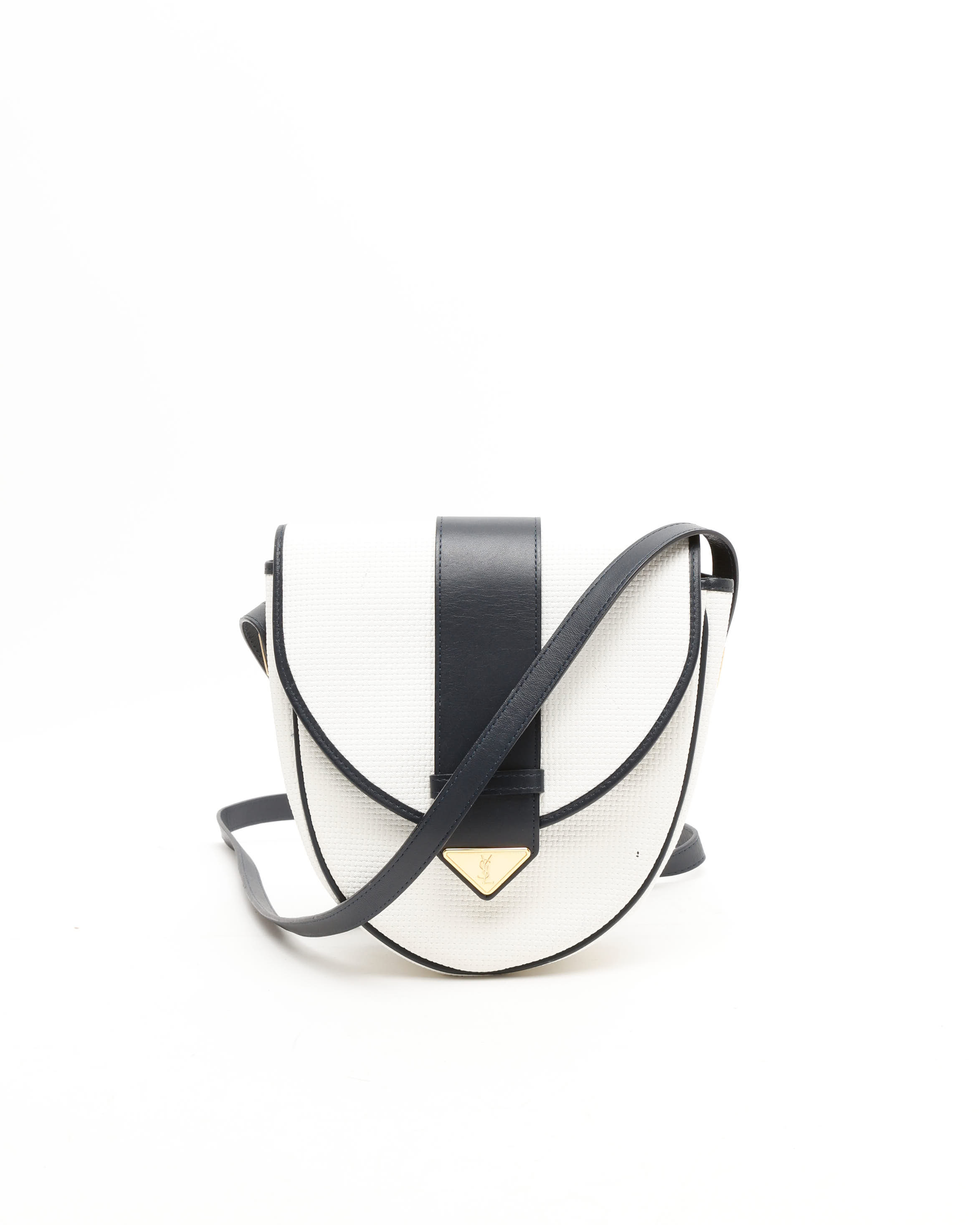 SAINT LAURENT Canvas Crossbody Bag