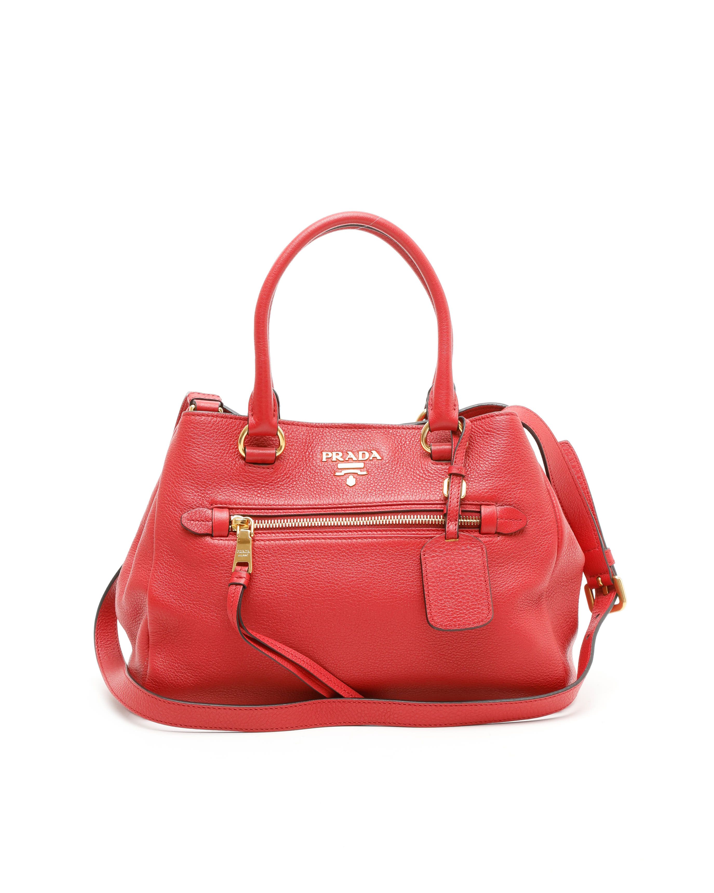 Prada Vitello Daino Tote Bag