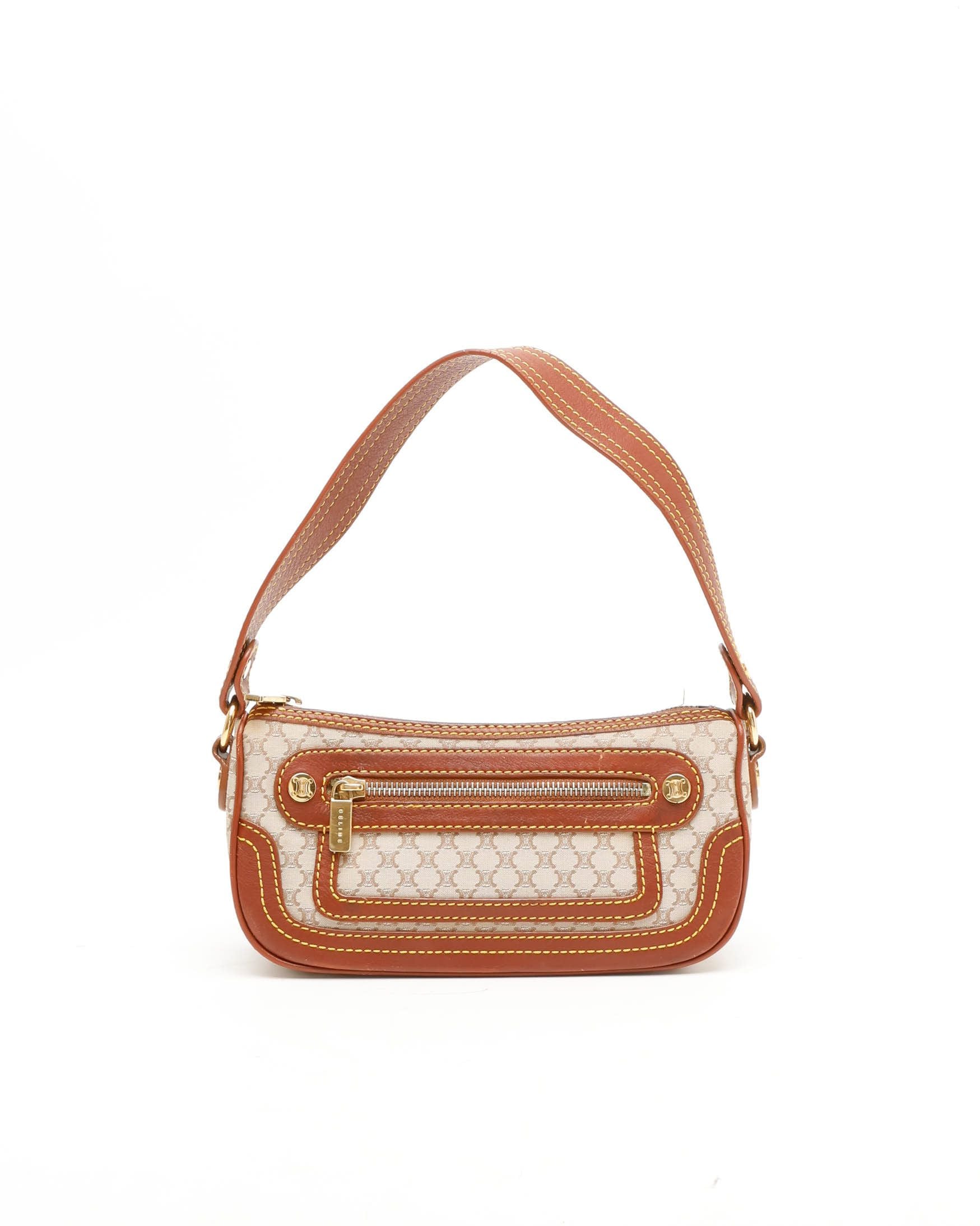 C&eacute;line Macadam Shoulder Bag