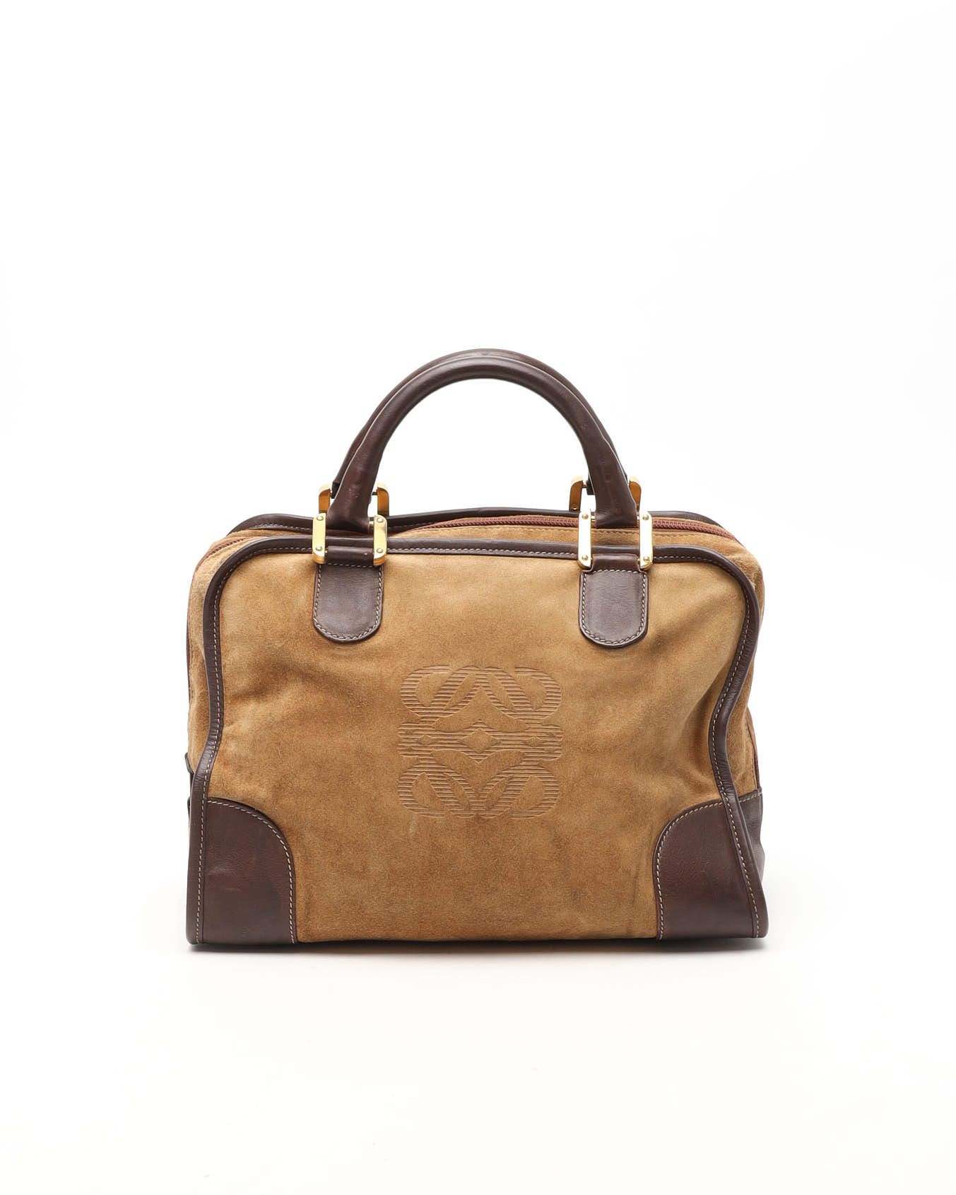 Loewe Suede Amazona Bag