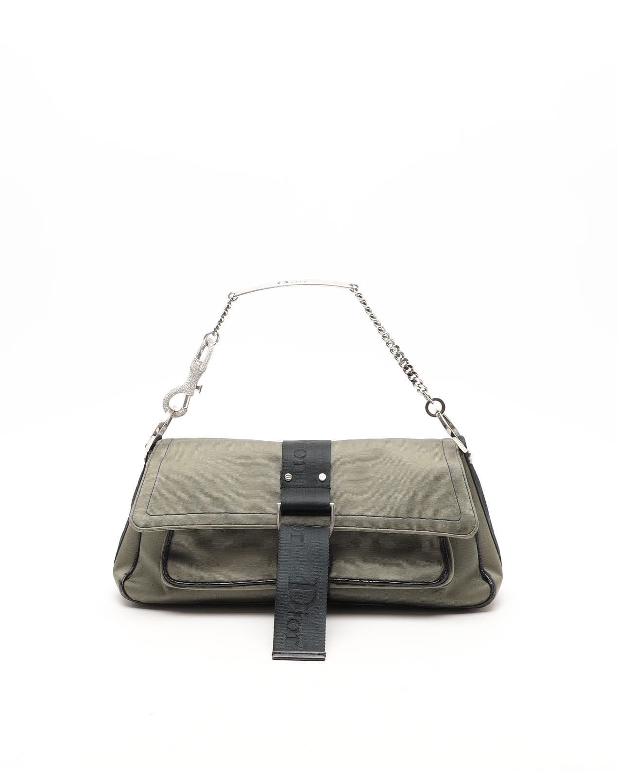 Christian Dior Hardcore Satin Shoulder Bag (2003 Collection by John Galliano)