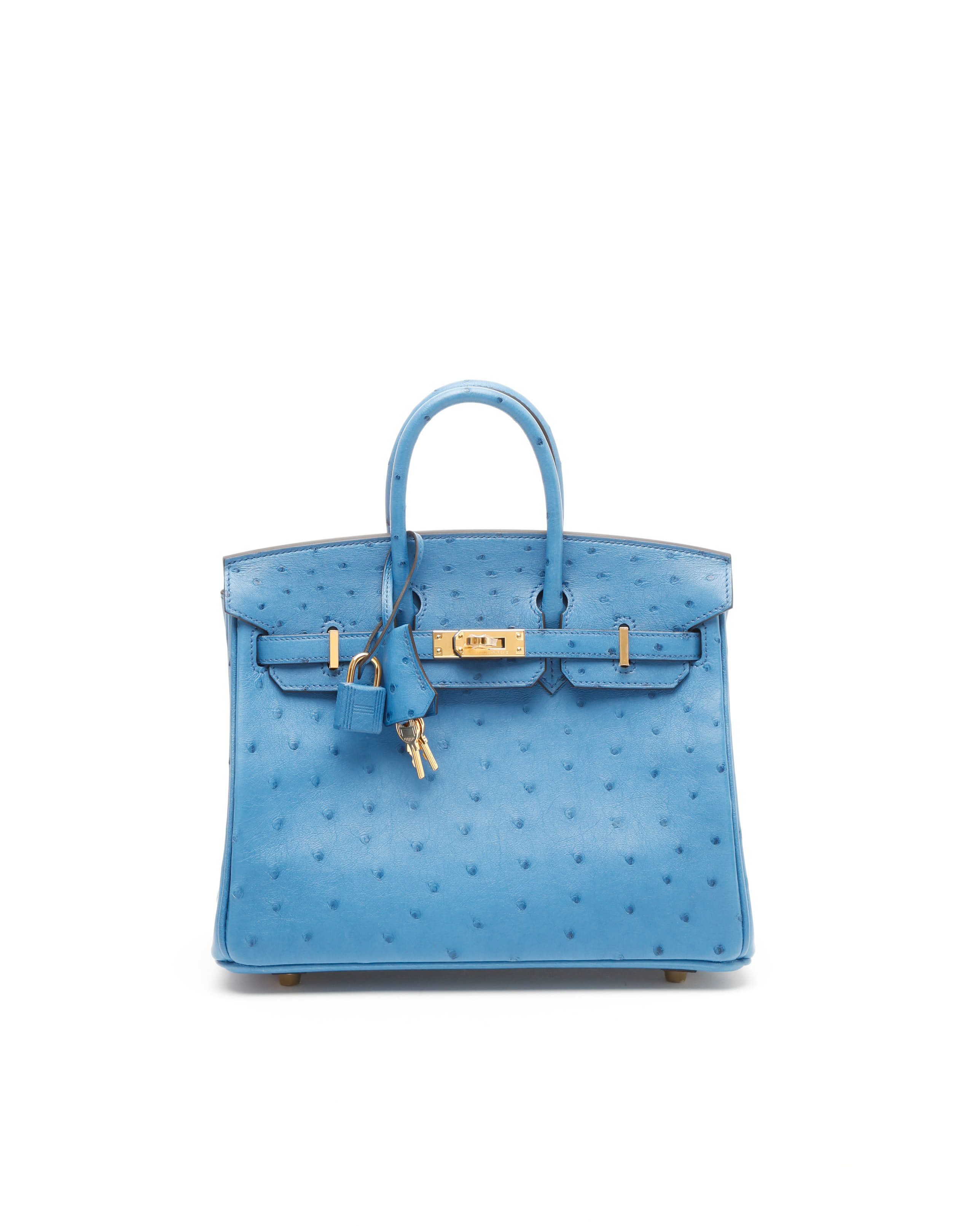 Hermès Birkin 25 Autrouche Mykonos Bag