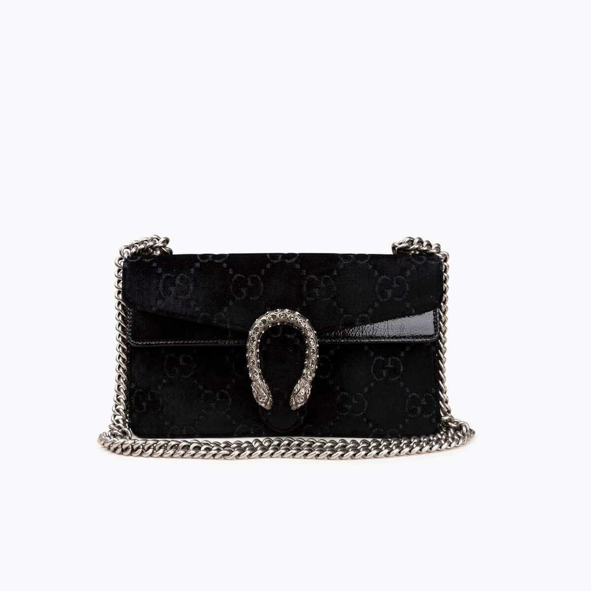GUCCI GG Velvet Dionysus Shoulder Bag