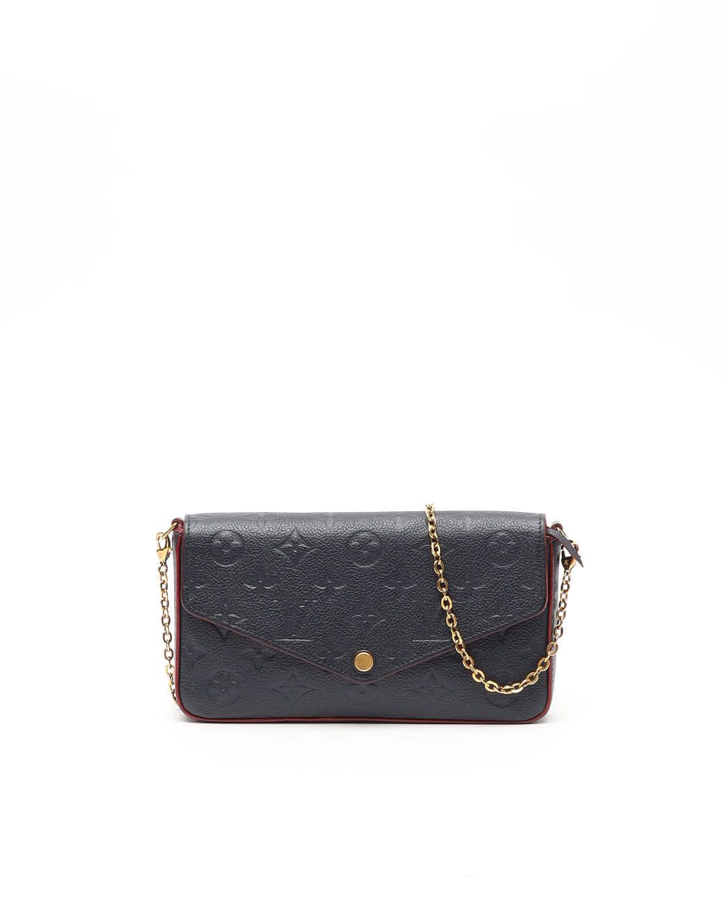 Louis Vuitton Pochette Félicie Empreinte Bag
