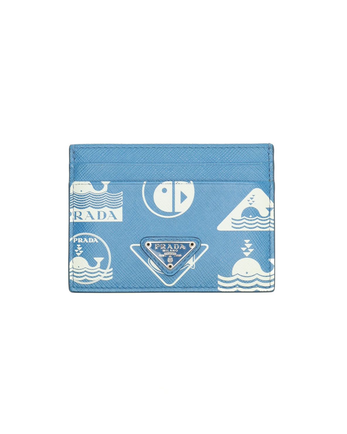 Prada Saffiano Whale Card Holder