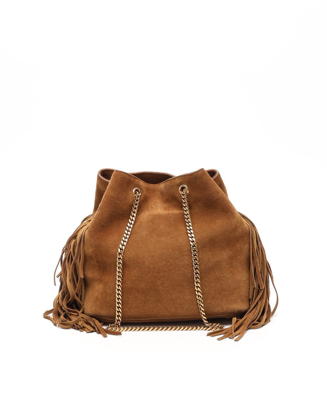 Saint Laurent Emanuelle Fringe Bag