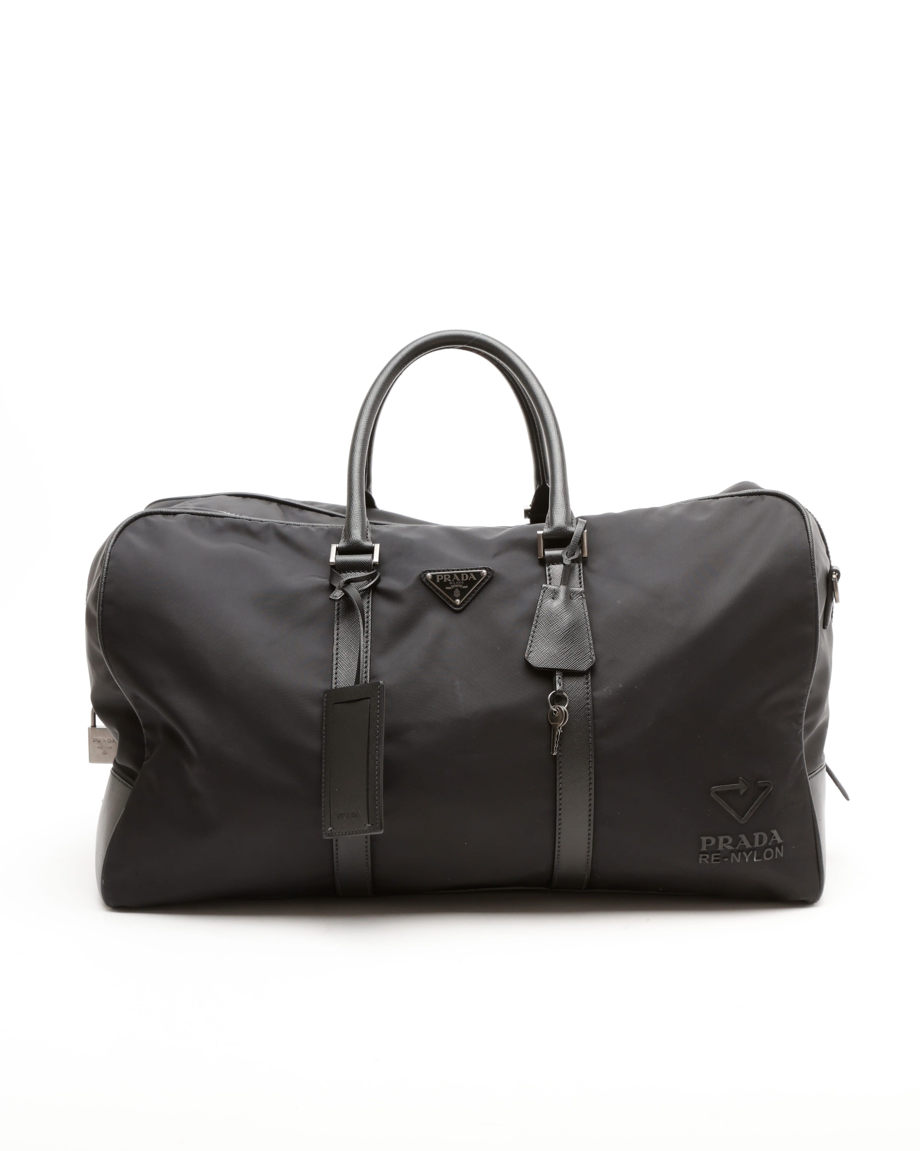 Prada Tessuto Re-Nylon Weekend Bag