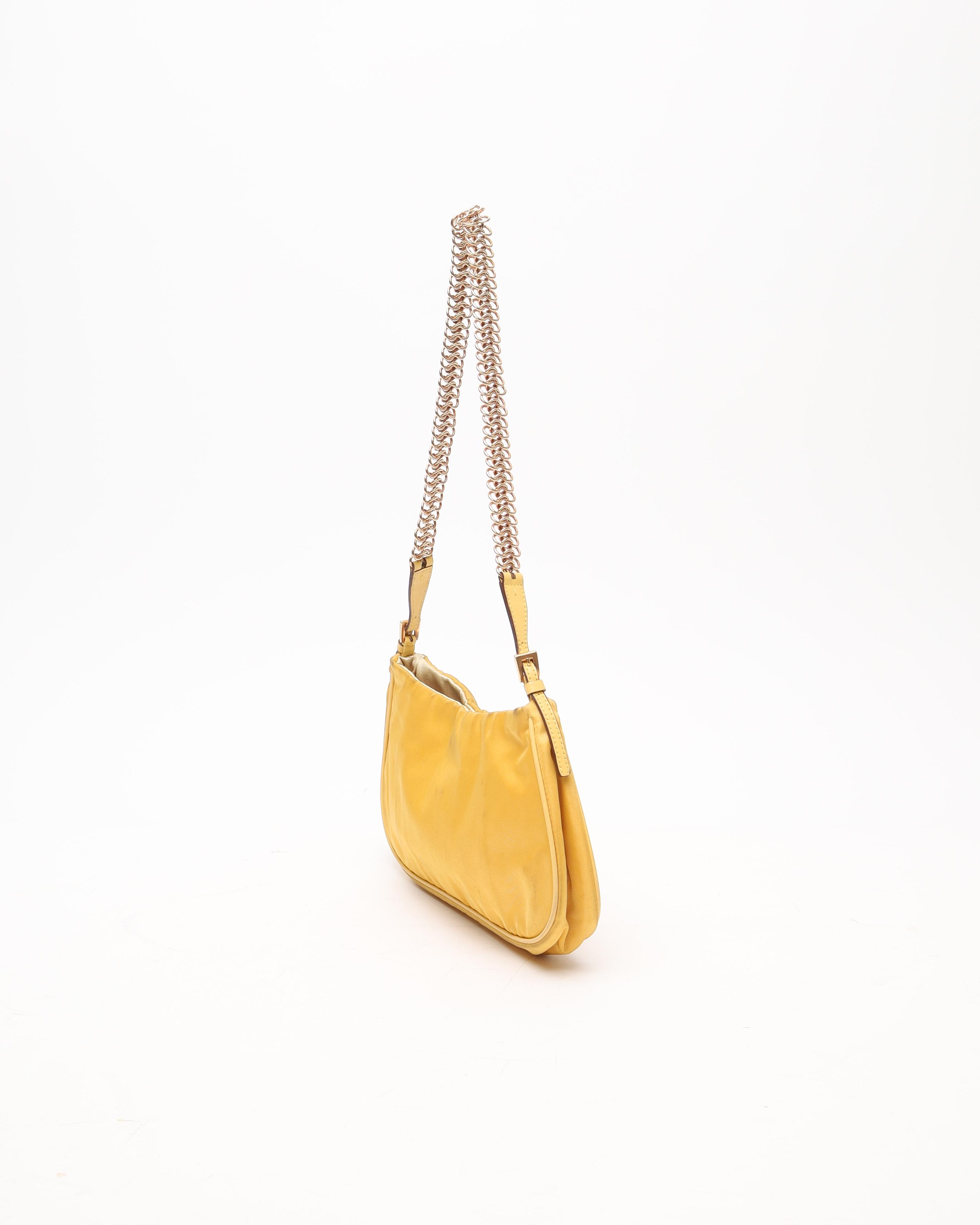 Prada Tessuto Chain Shoulder Bag