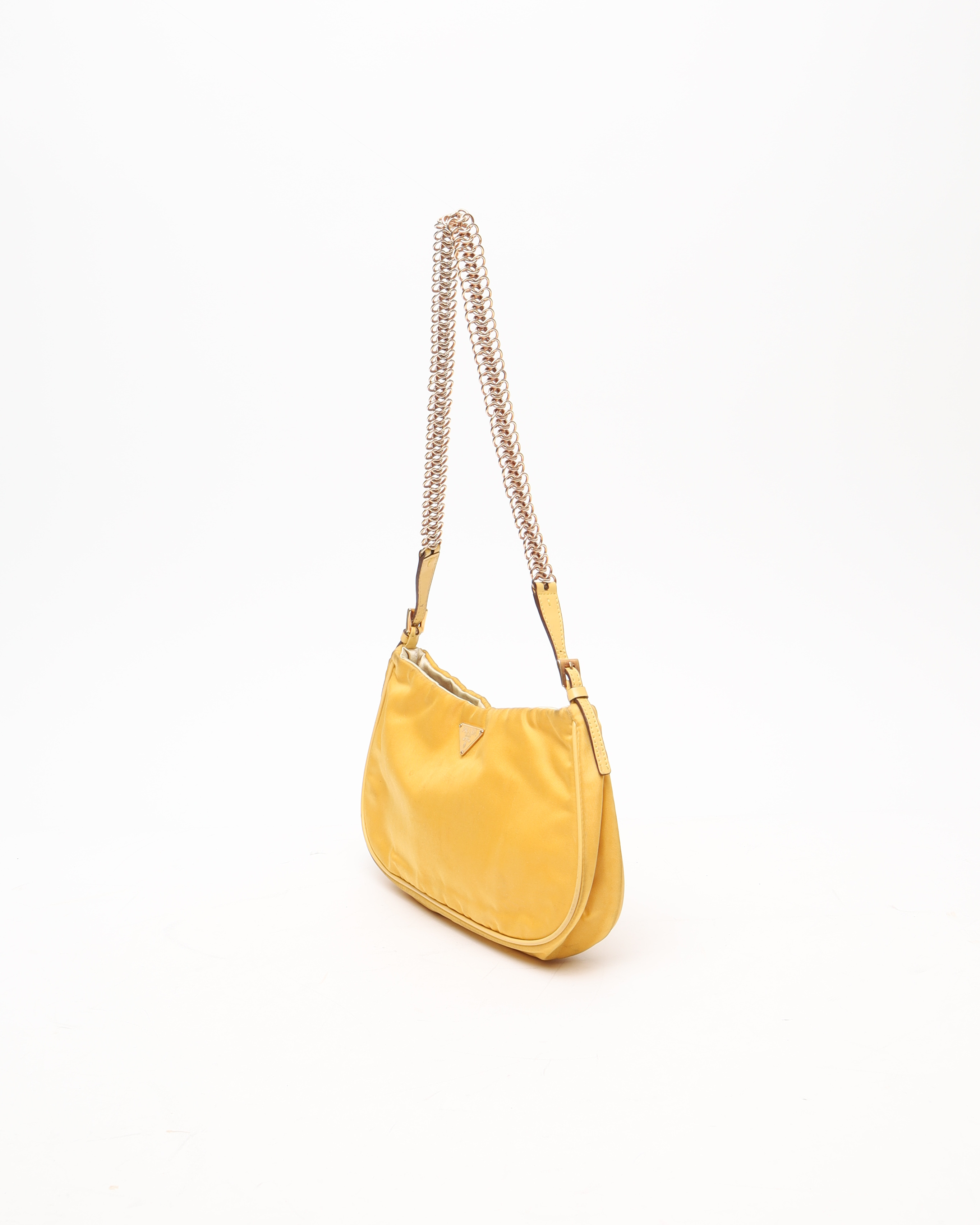 Prada Tessuto Chain Shoulder Bag