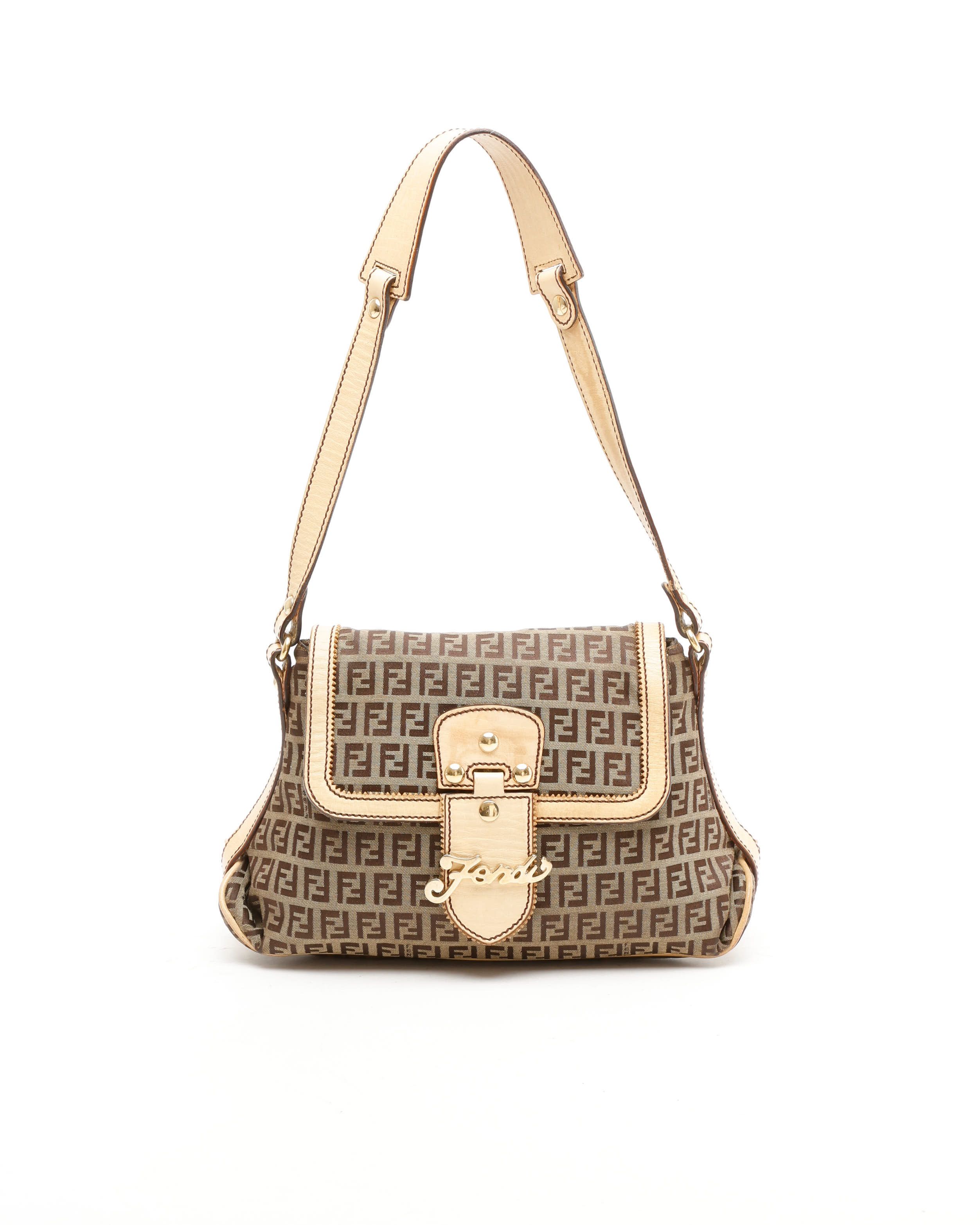 Fendi Zucchino Shoulder Bag