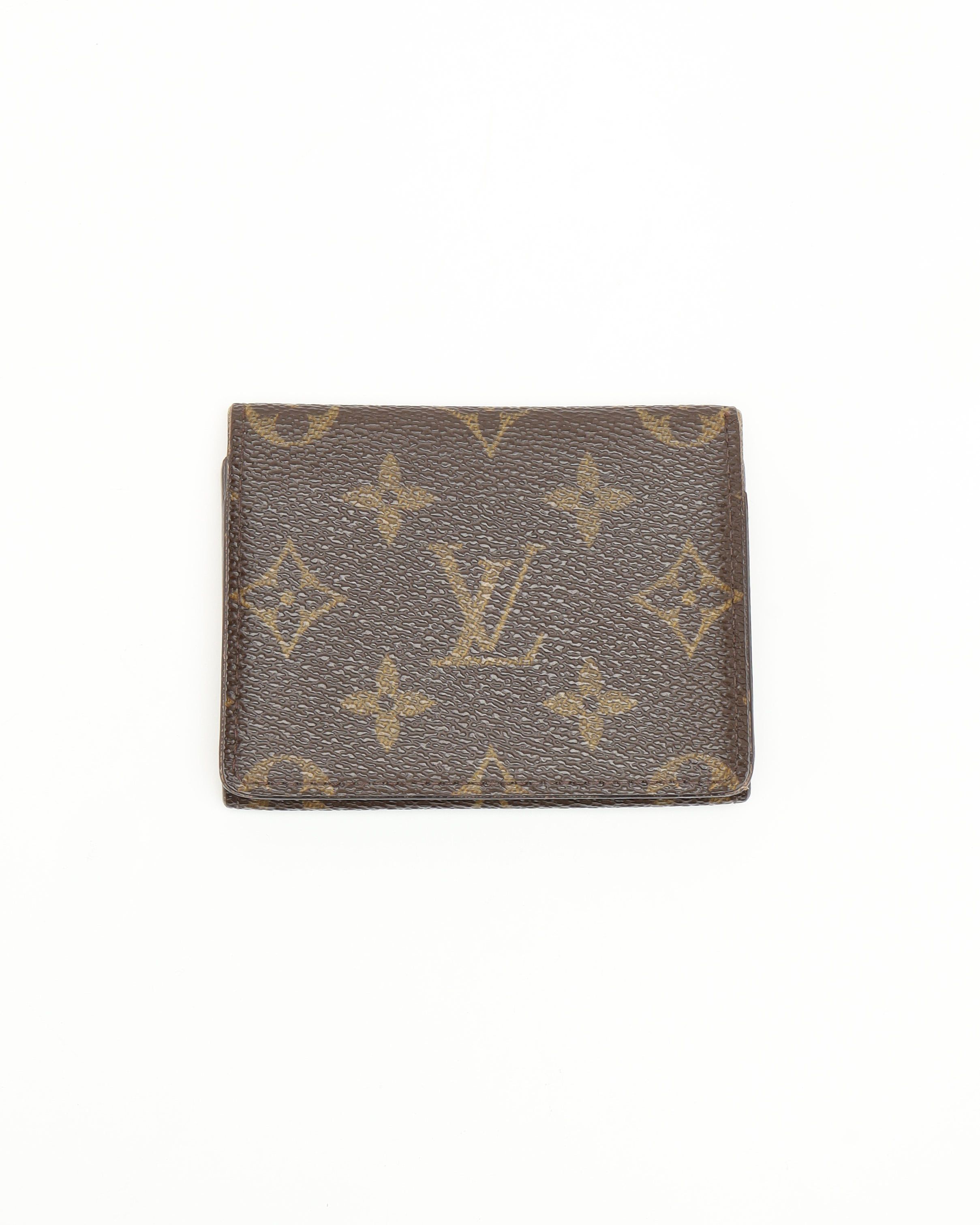 Louis Vuitton Monogram Flap Card Holder