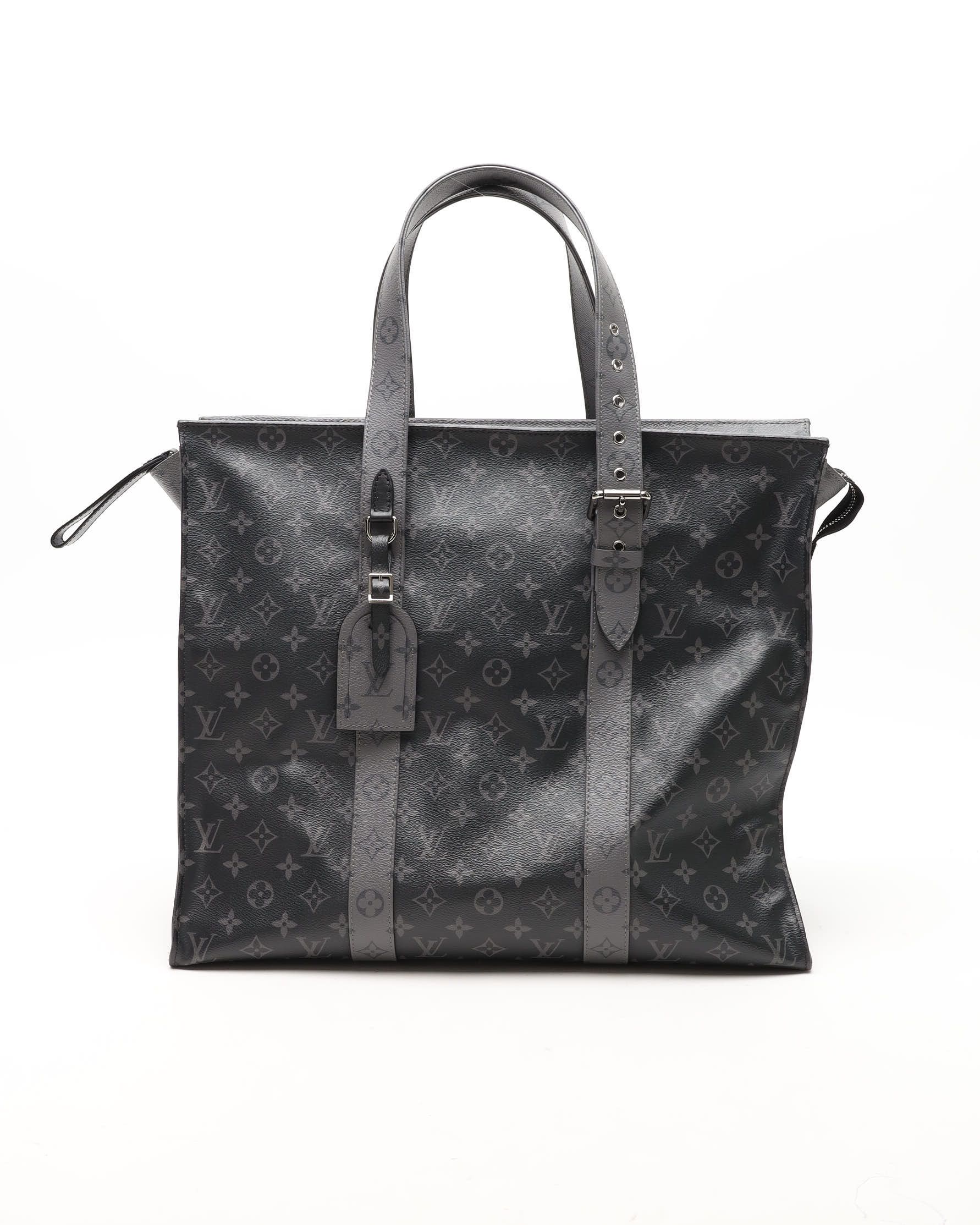 Louis Vuitton Monogram Eclipse Cabas Zippe GM Bag