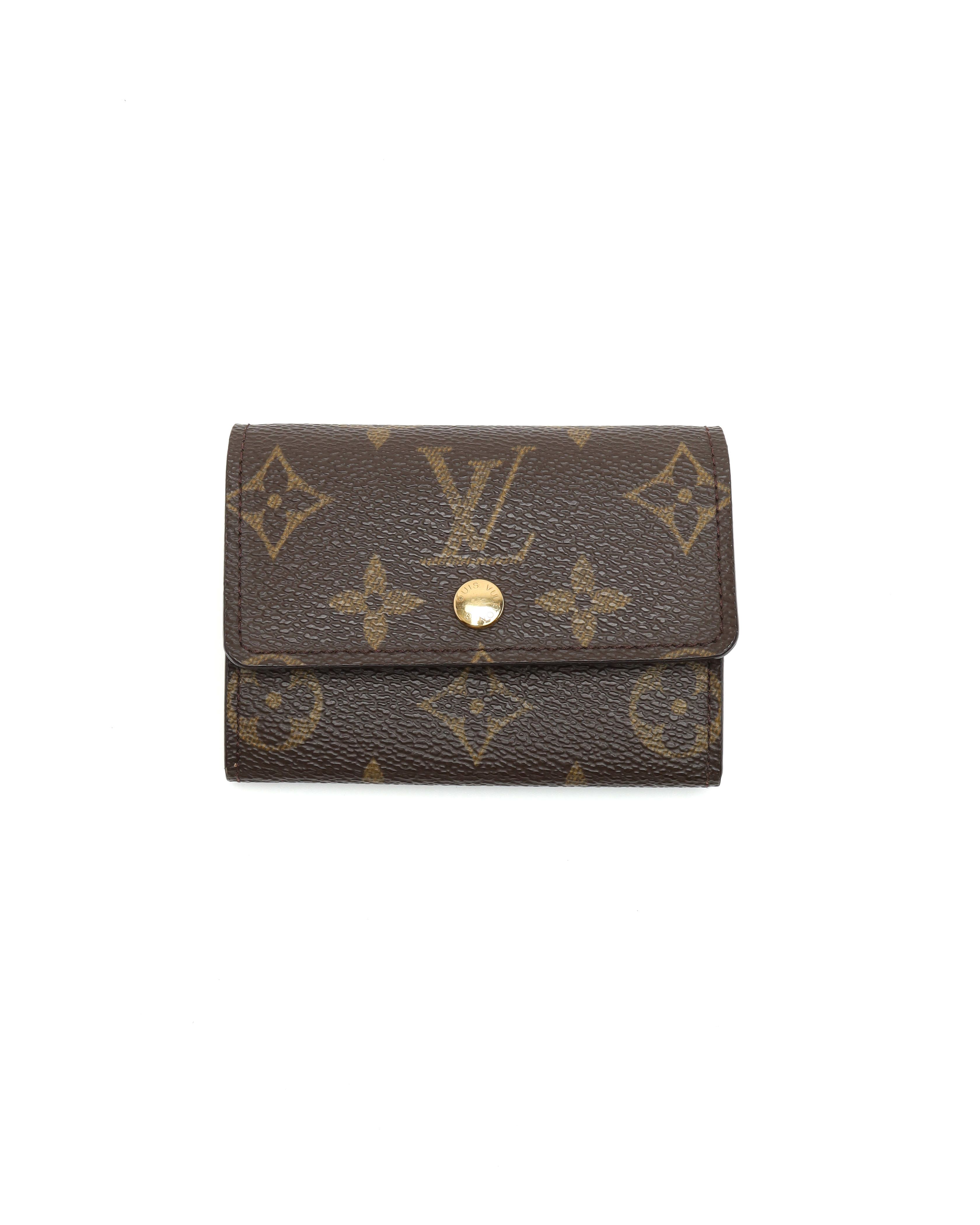 Louis Vuitton Monogram Flap Card Holder