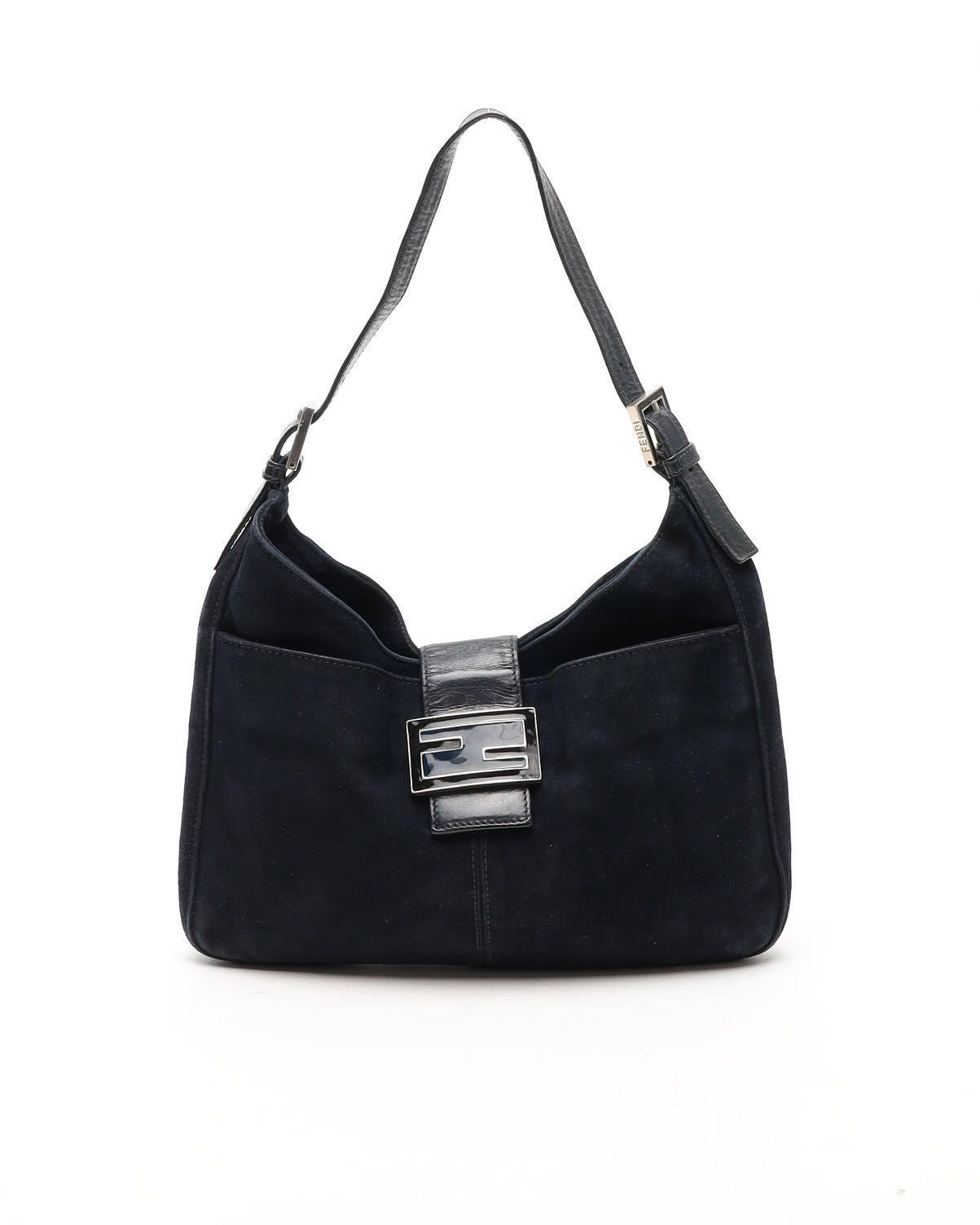Fendi Suede Shoulder Bag