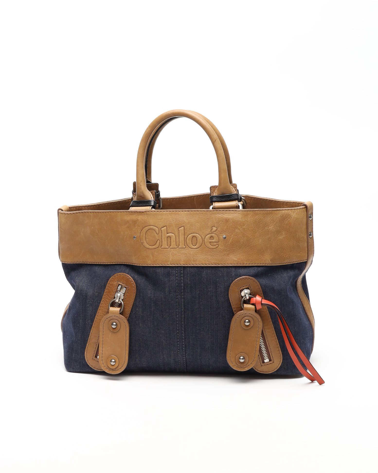 Chloé Denim Tote Bag