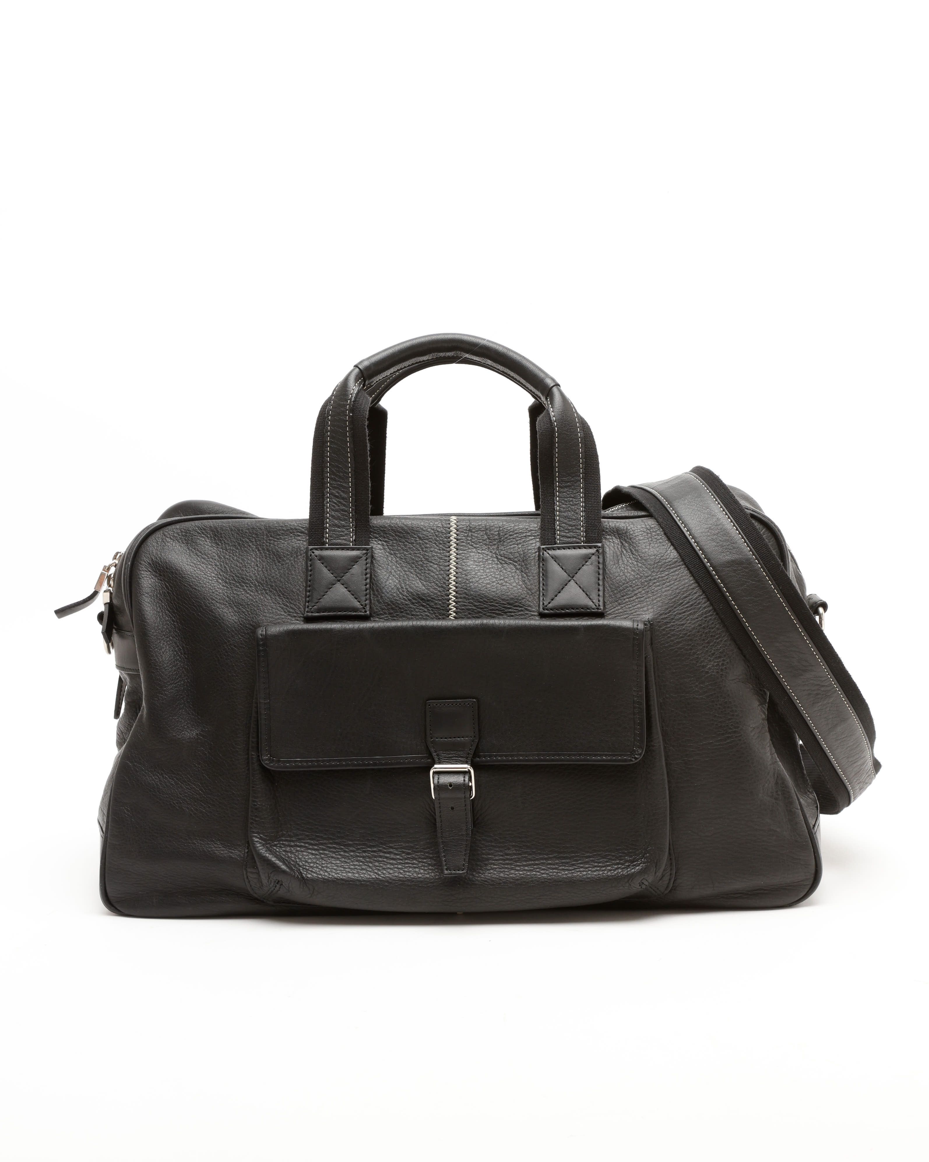 Burberry Leather Weekend Bag