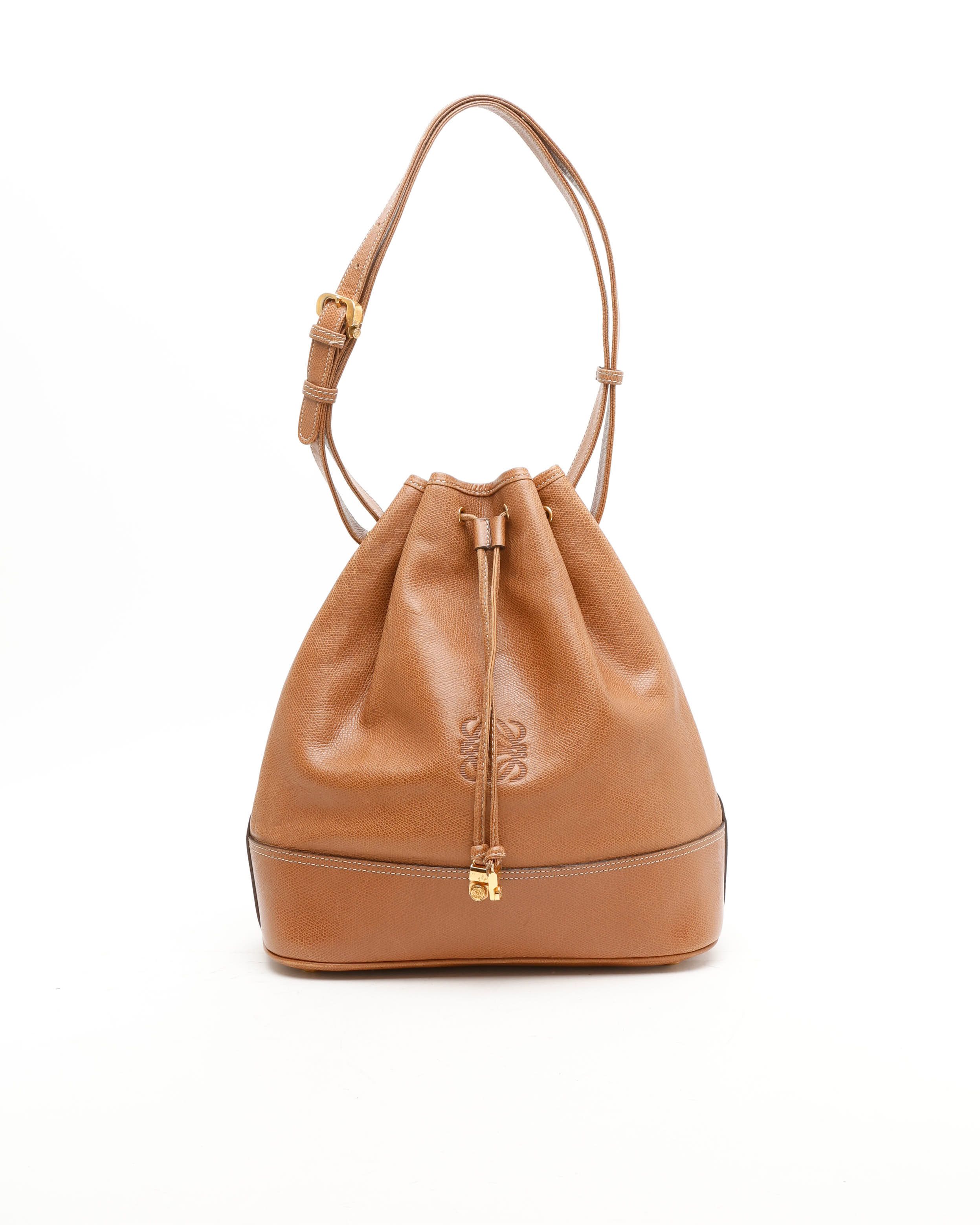 Loewe Anagram Bucket Bag