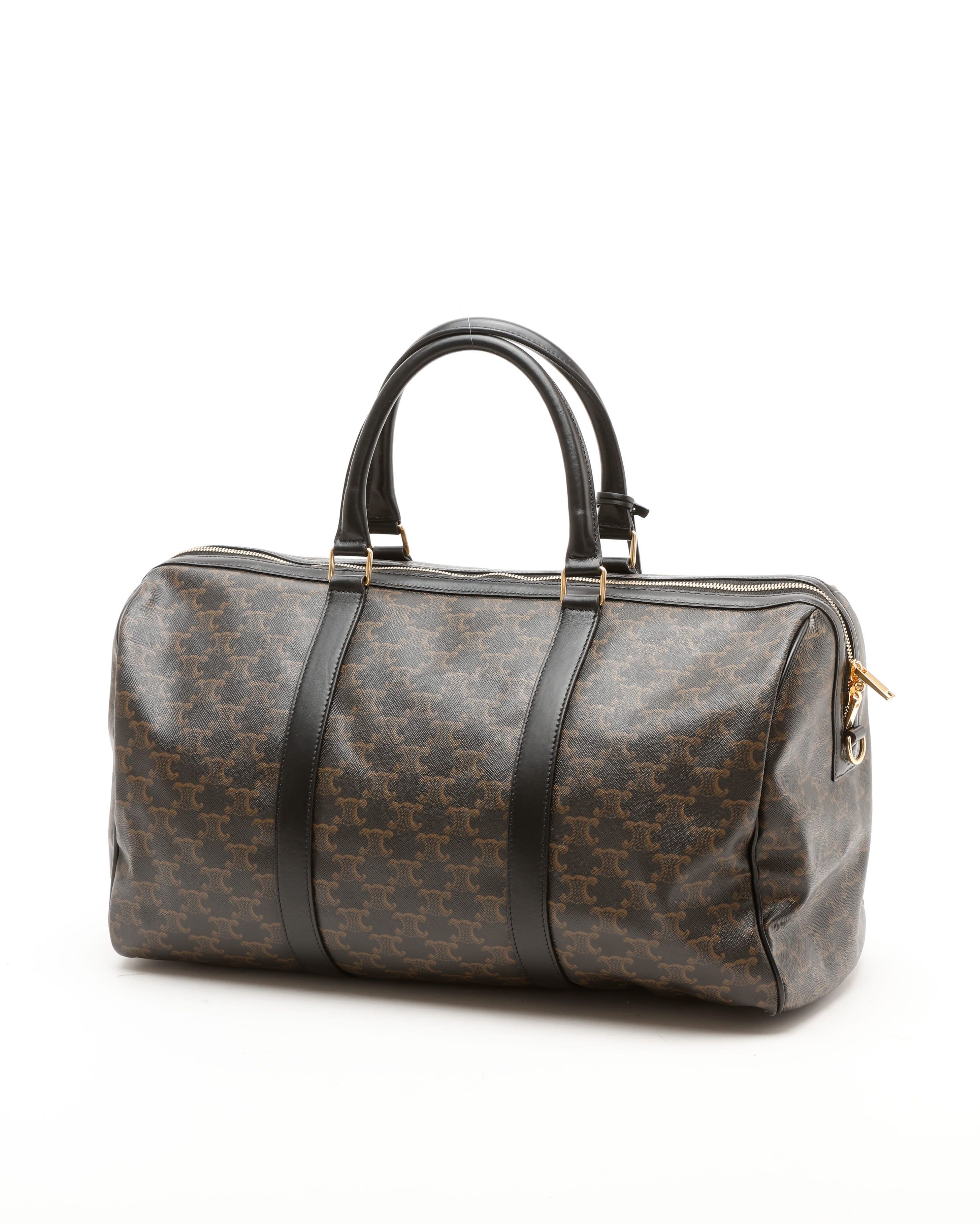 Celine Céline Triomphe Weekend Bag In Multi