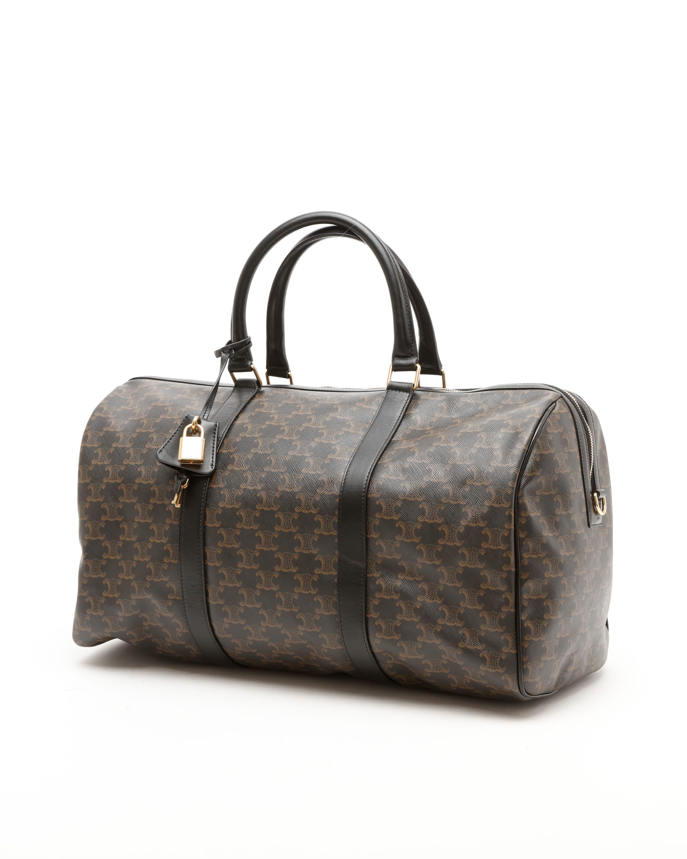 Celine Céline Triomphe Weekend Bag In Multi