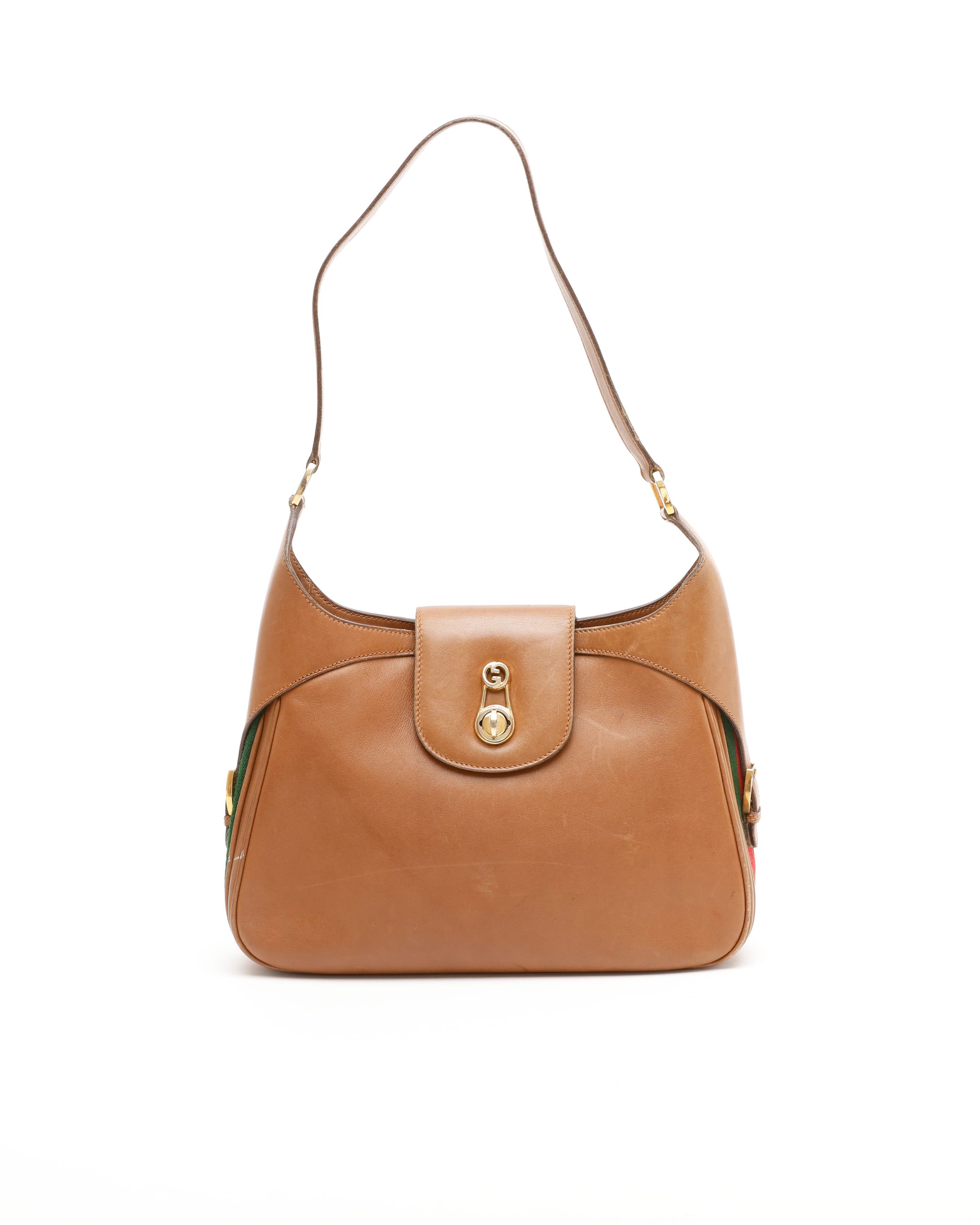 Gucci Leather Hobo Bag