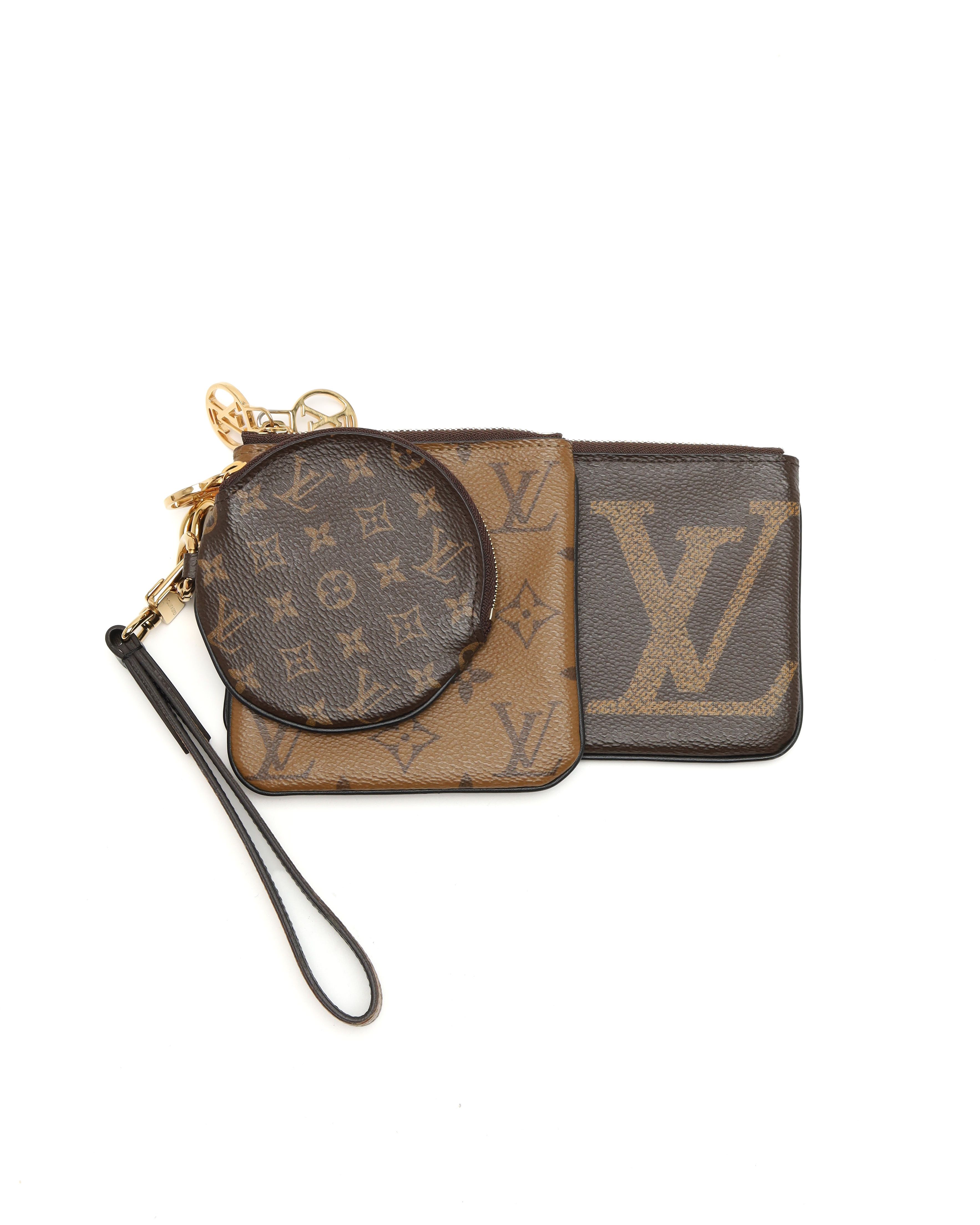 Louis Vuitton Monogram Giant Revert Pochette Trio