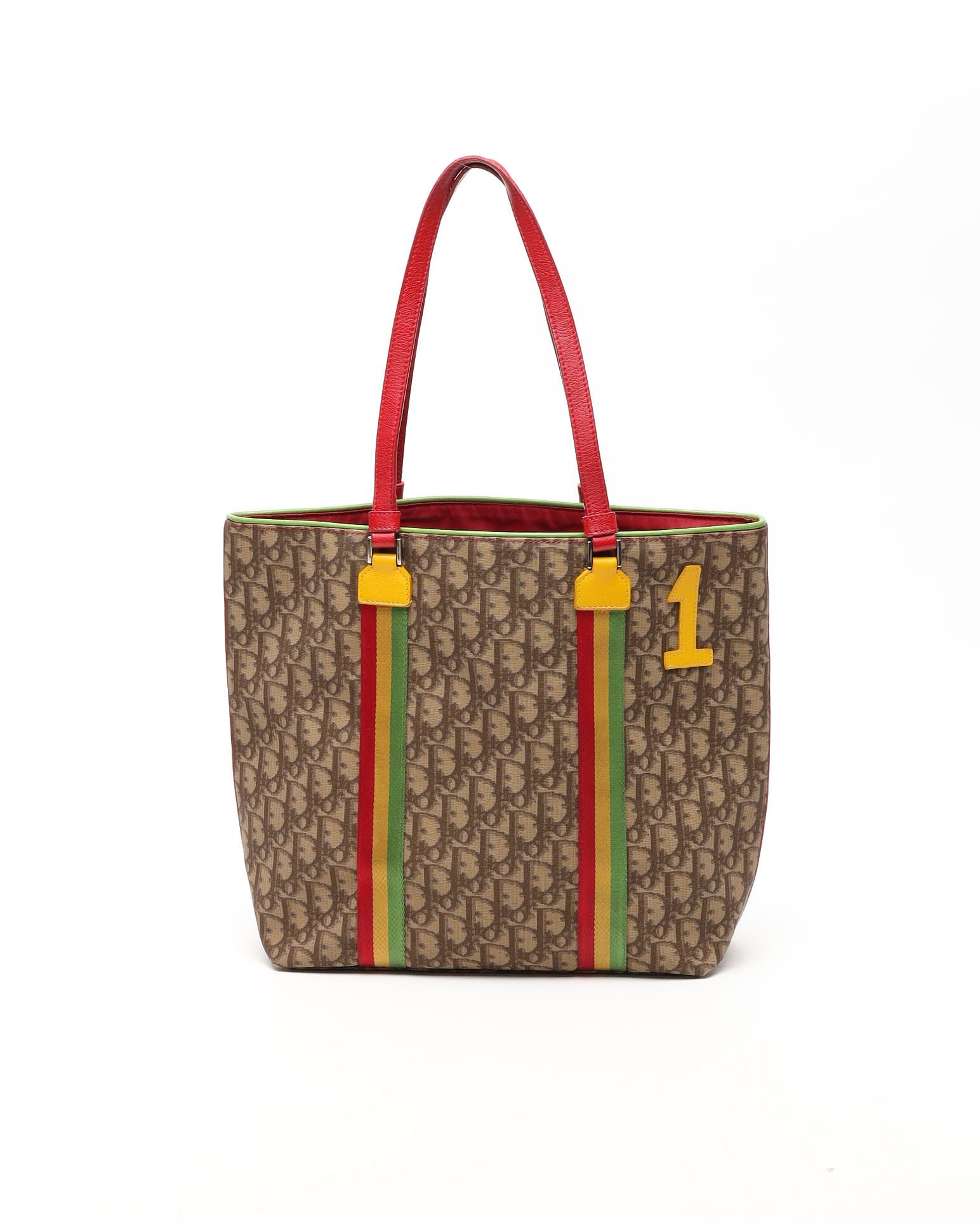Christian Dior Rasta Tote Bag
