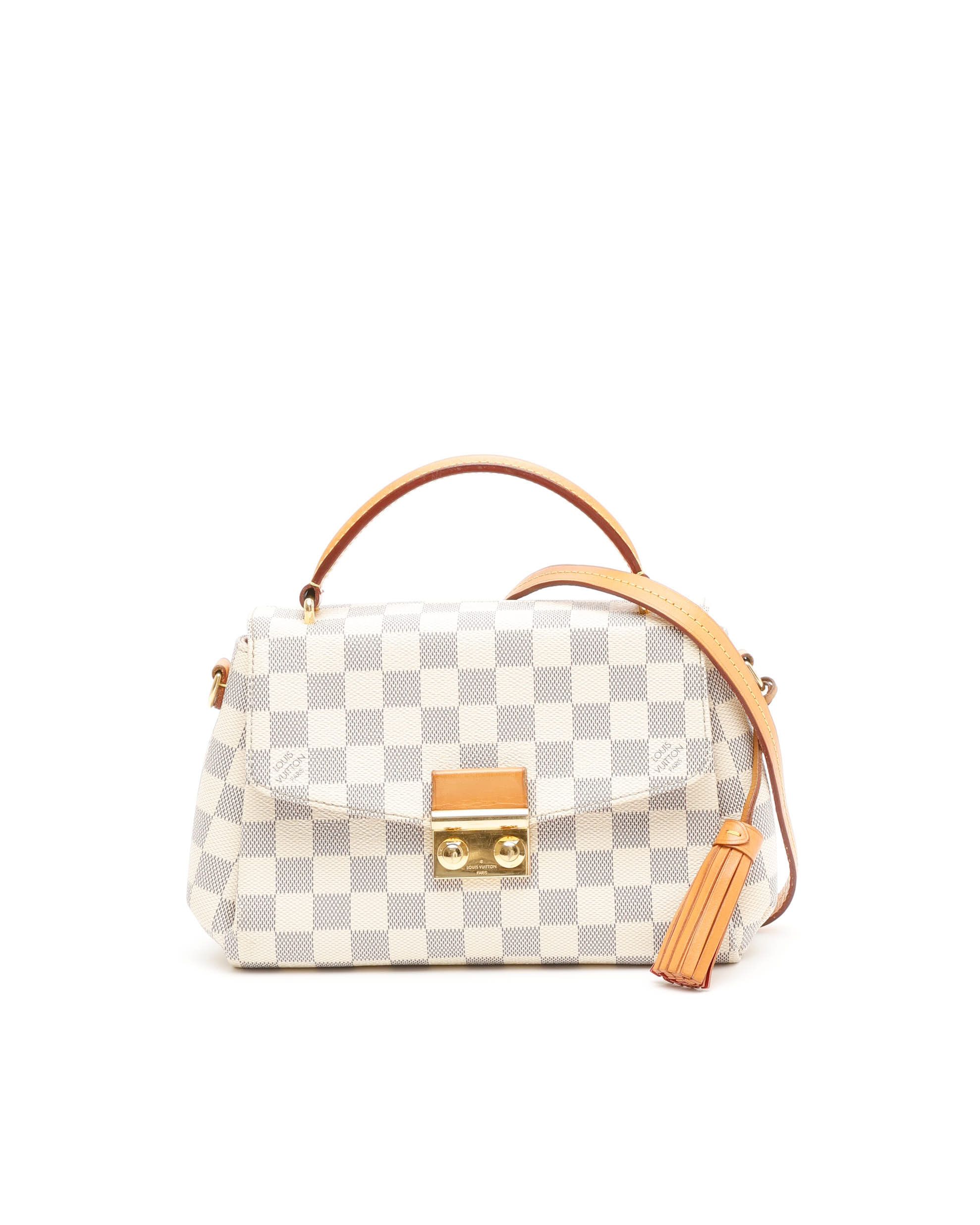 Louis Vuitton Damier Azur Croisette Handbag
