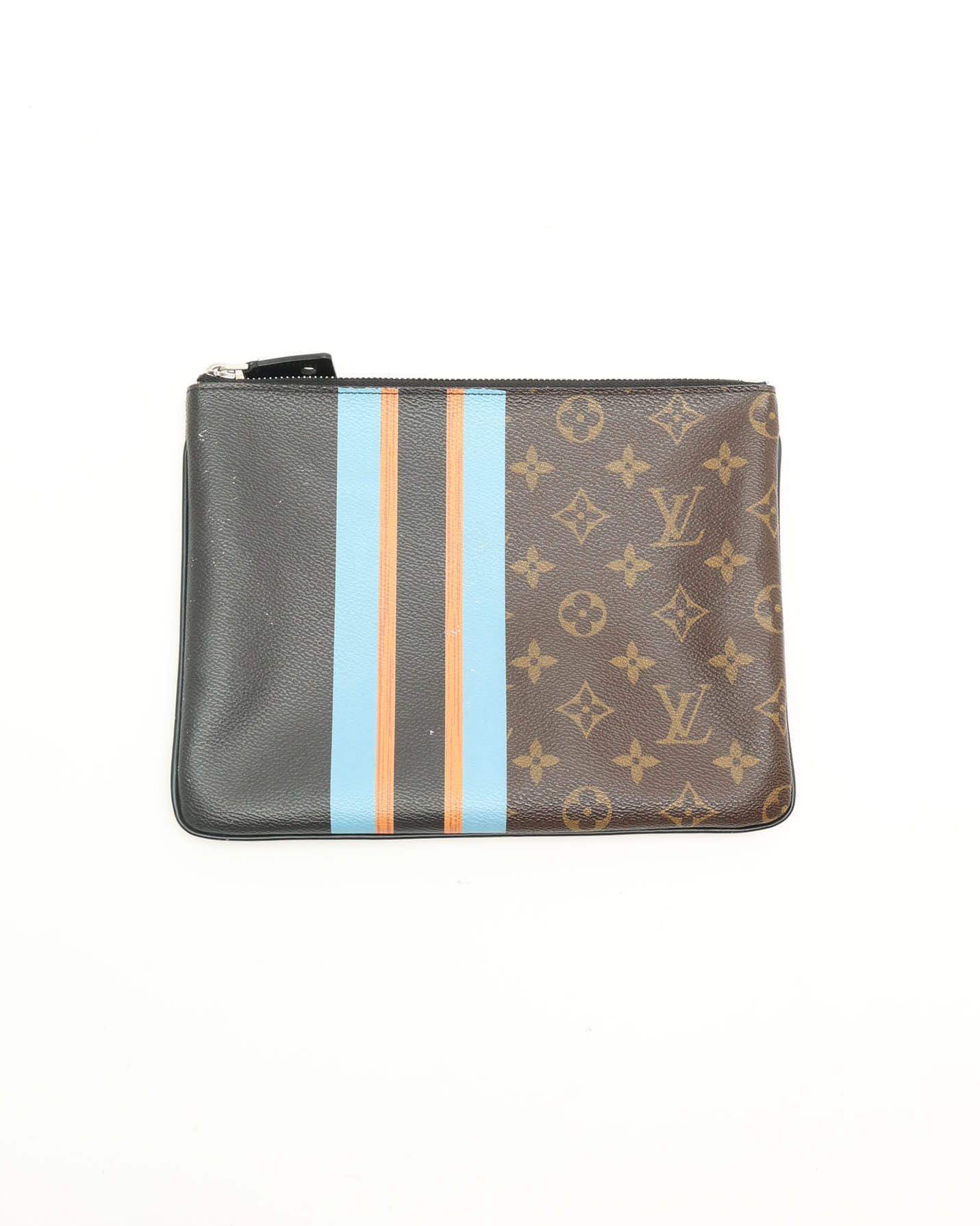Louis Vuitton MM Monogram Pochette Plate Pouch