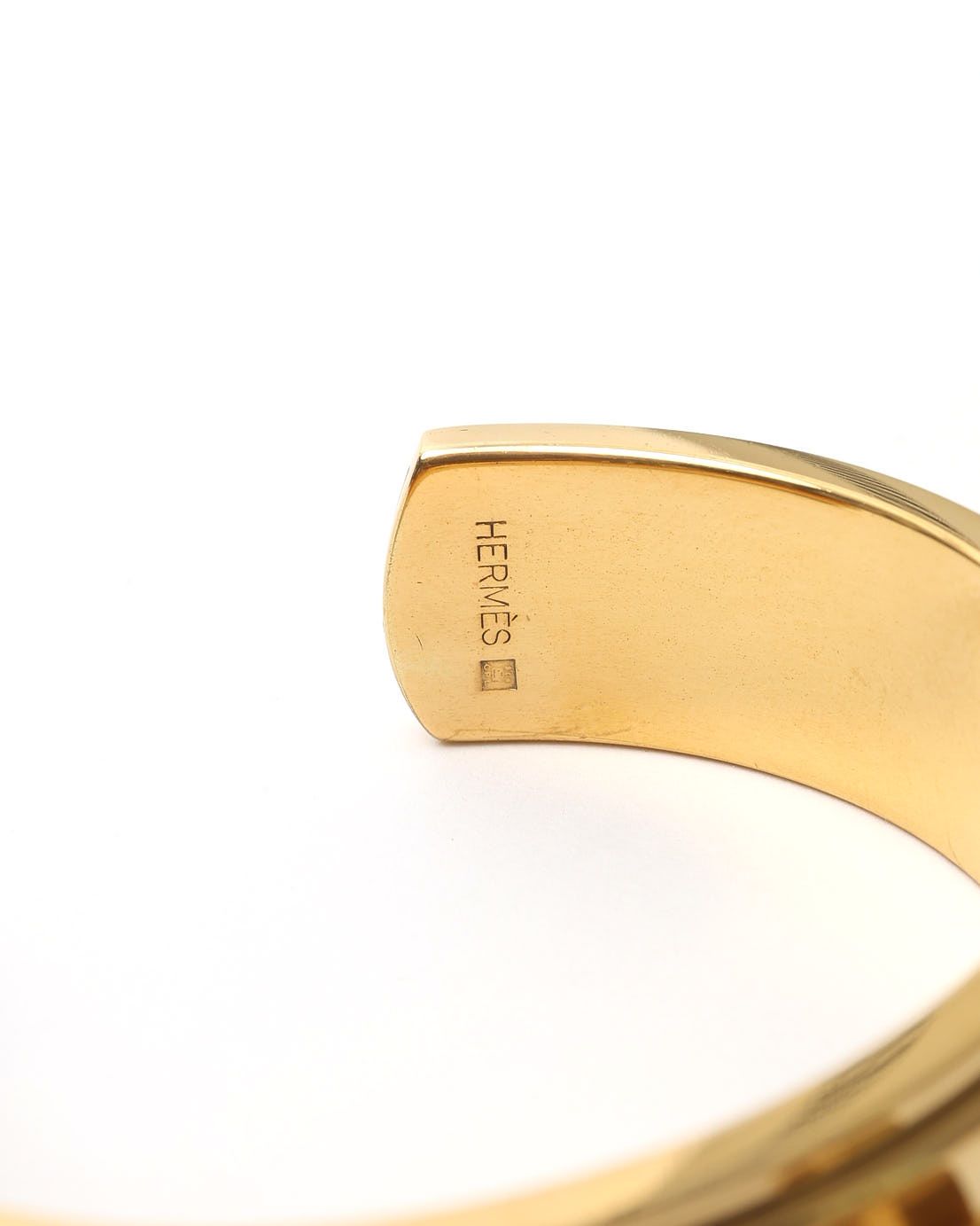 Pre-owned Hermes Hermès Kelly Bangle Bracelet In Multi