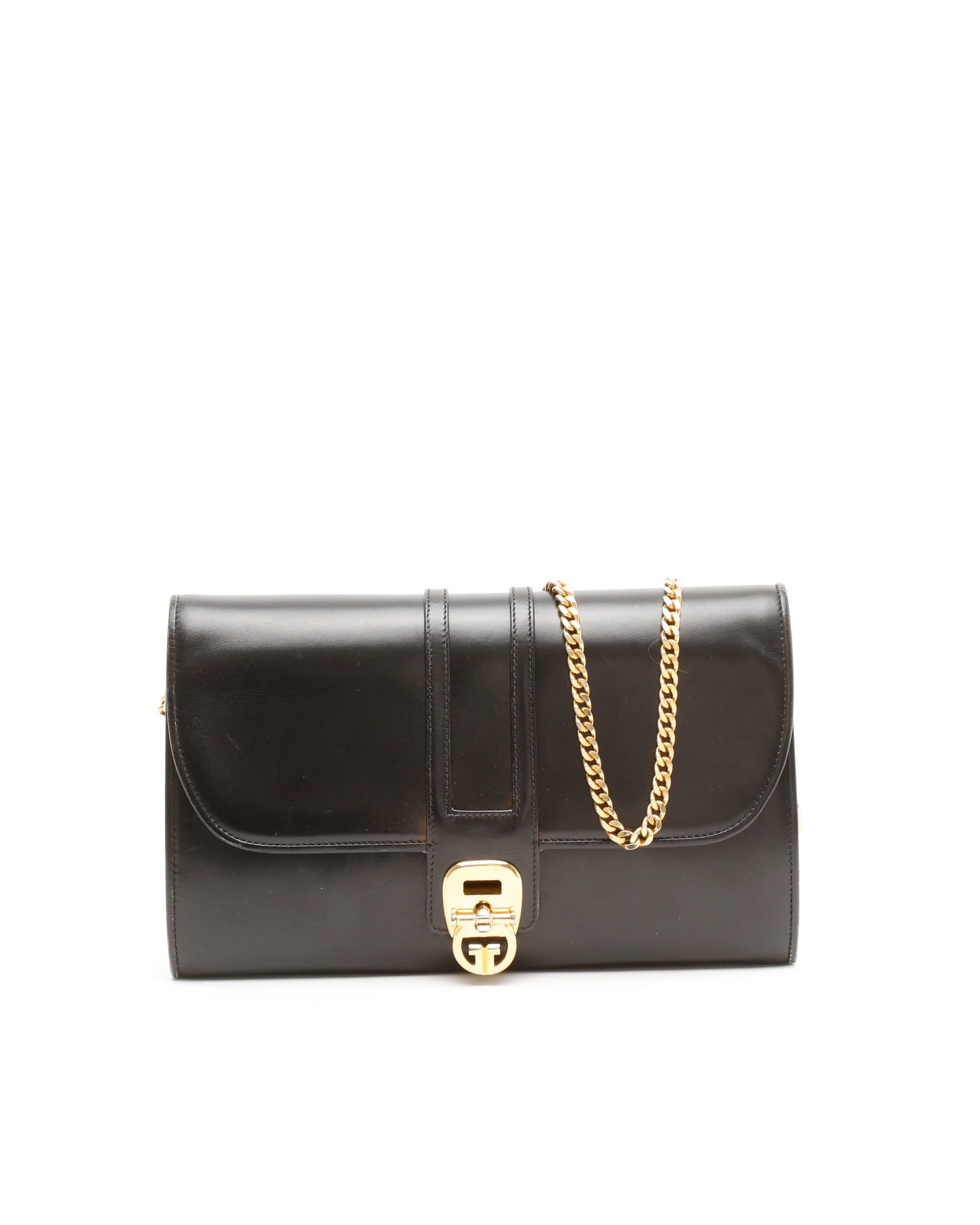 Gucci Interlocking Chain Clutch Bag