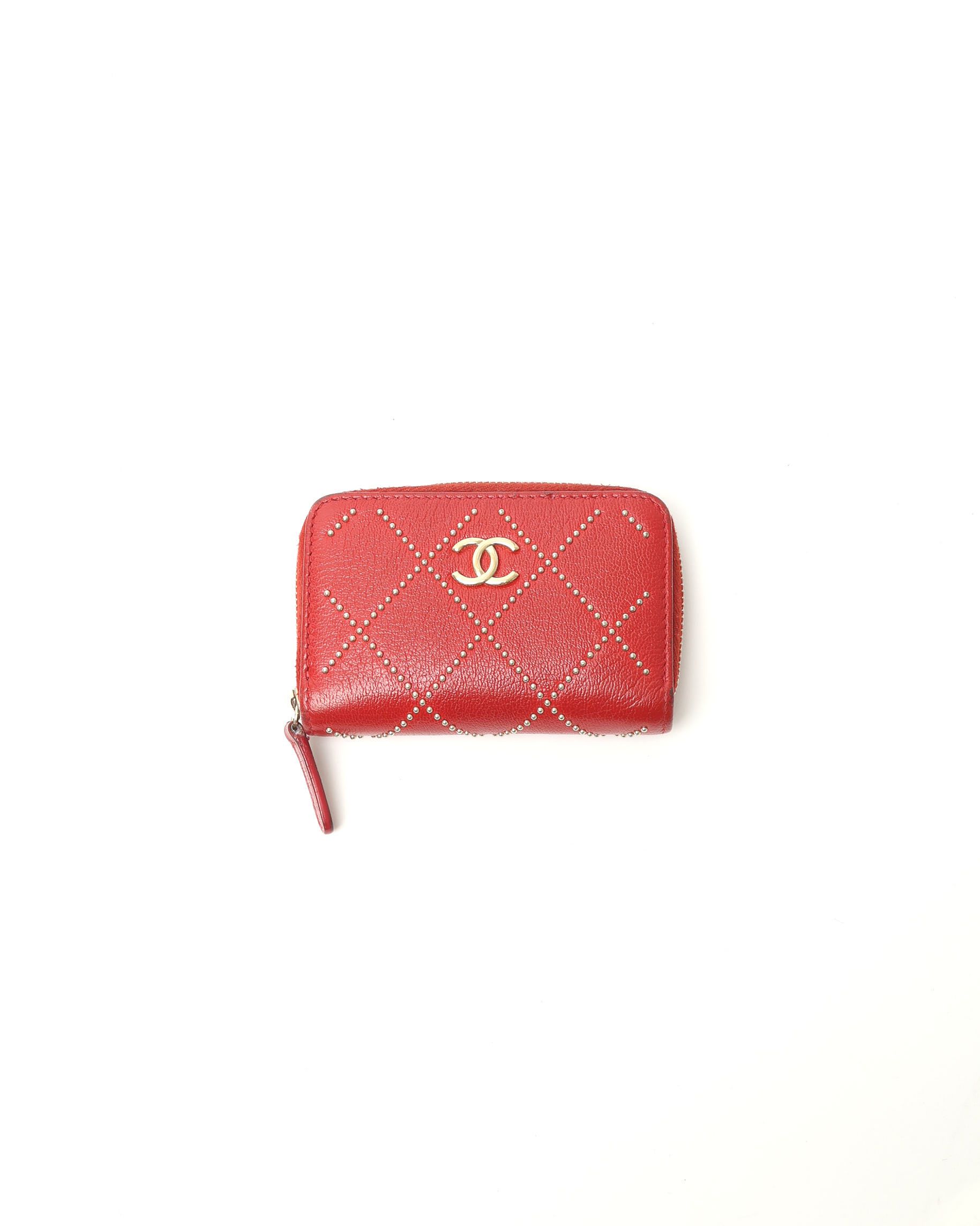 Chanel Zip Around Card Holder