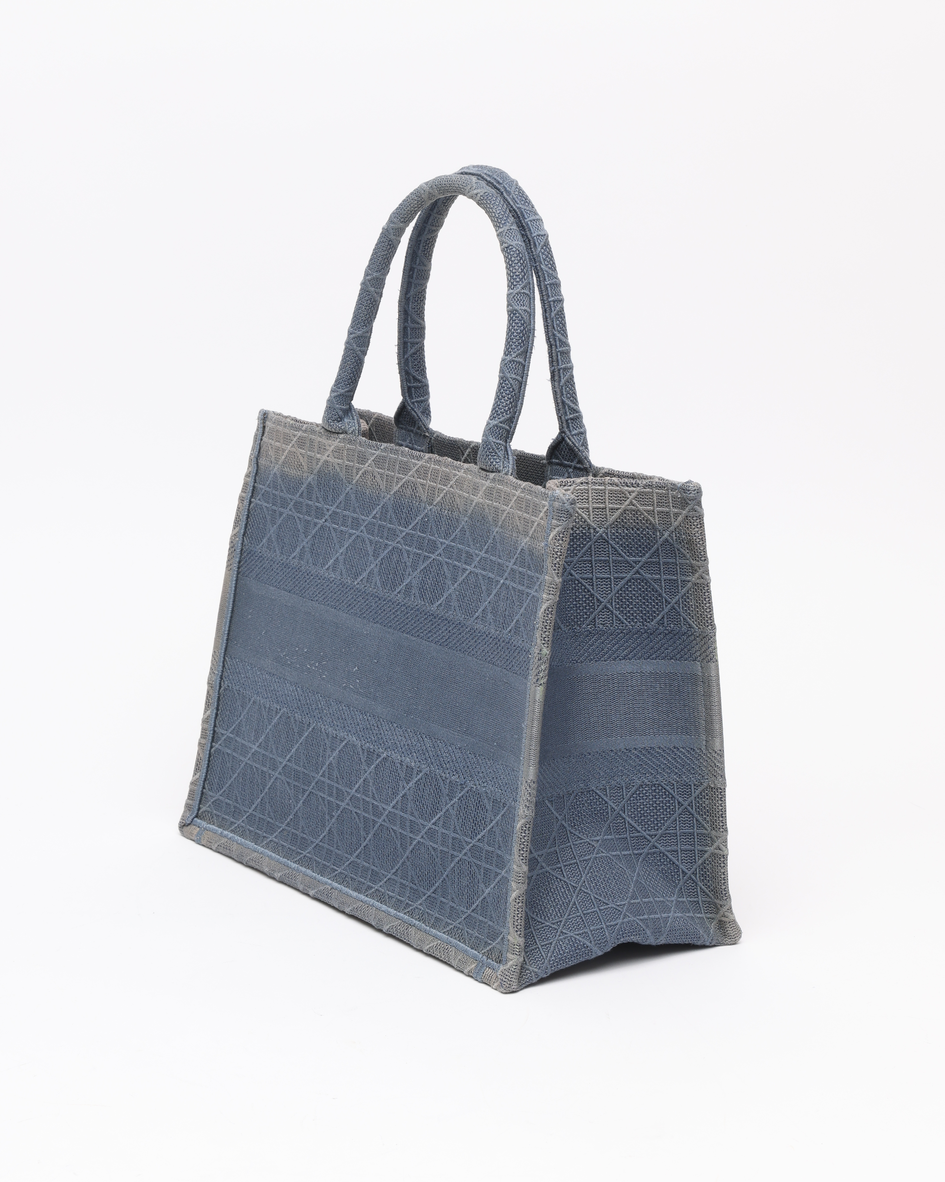 Dior Christian Cannage Medium Book Tote Bag