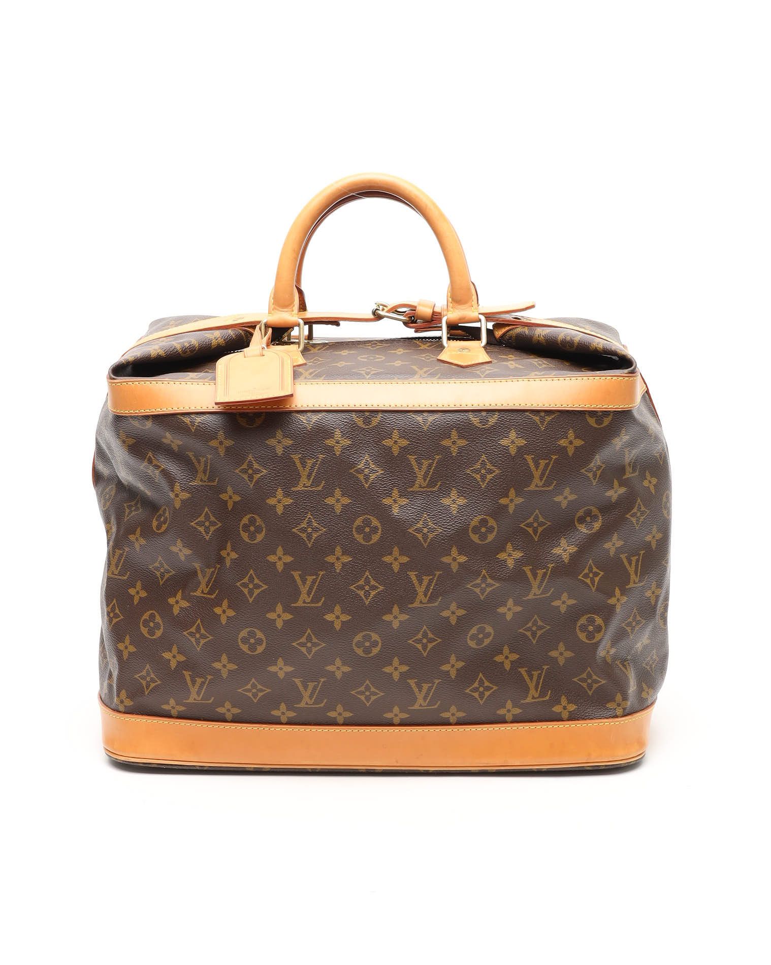 Pre-owned Louis Vuitton Monogram Cruiser 40 Bag In Brown
