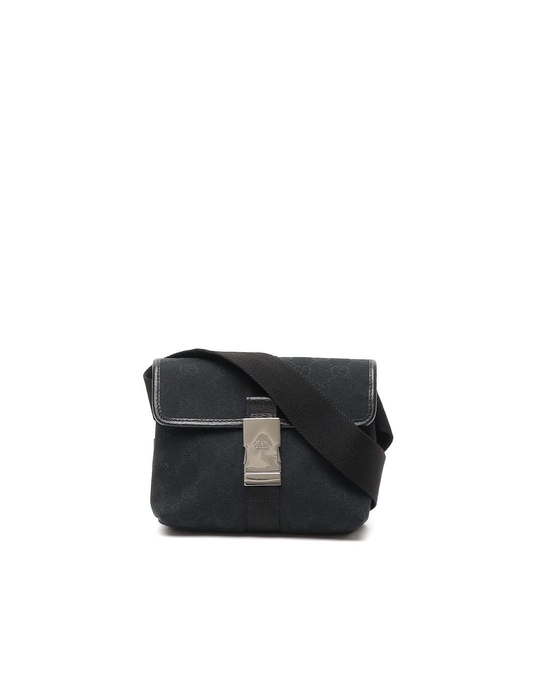 Gucci Gg Belt Bag In Black