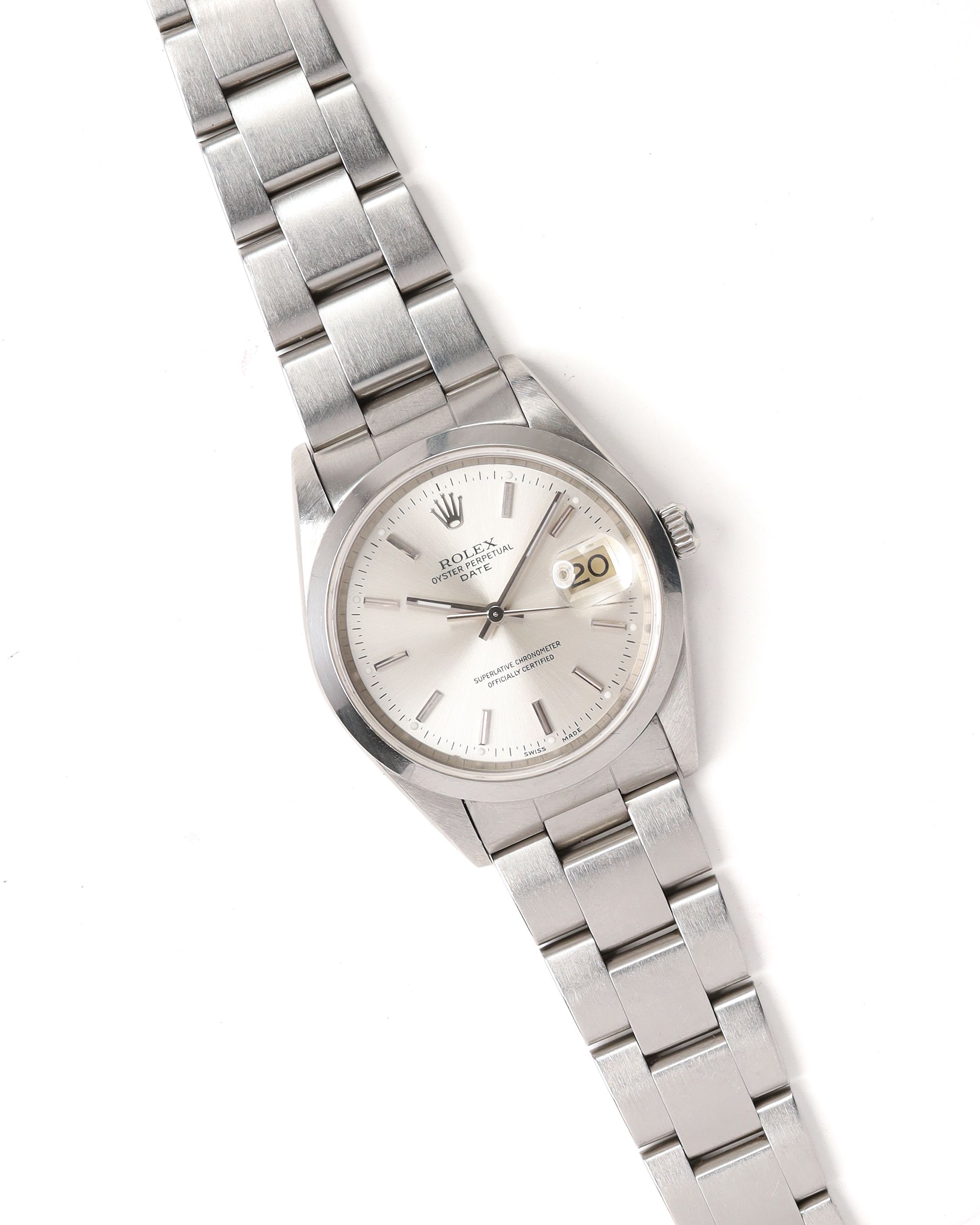 Rolex Oyster Perpetual Date 34mm Ref 15200